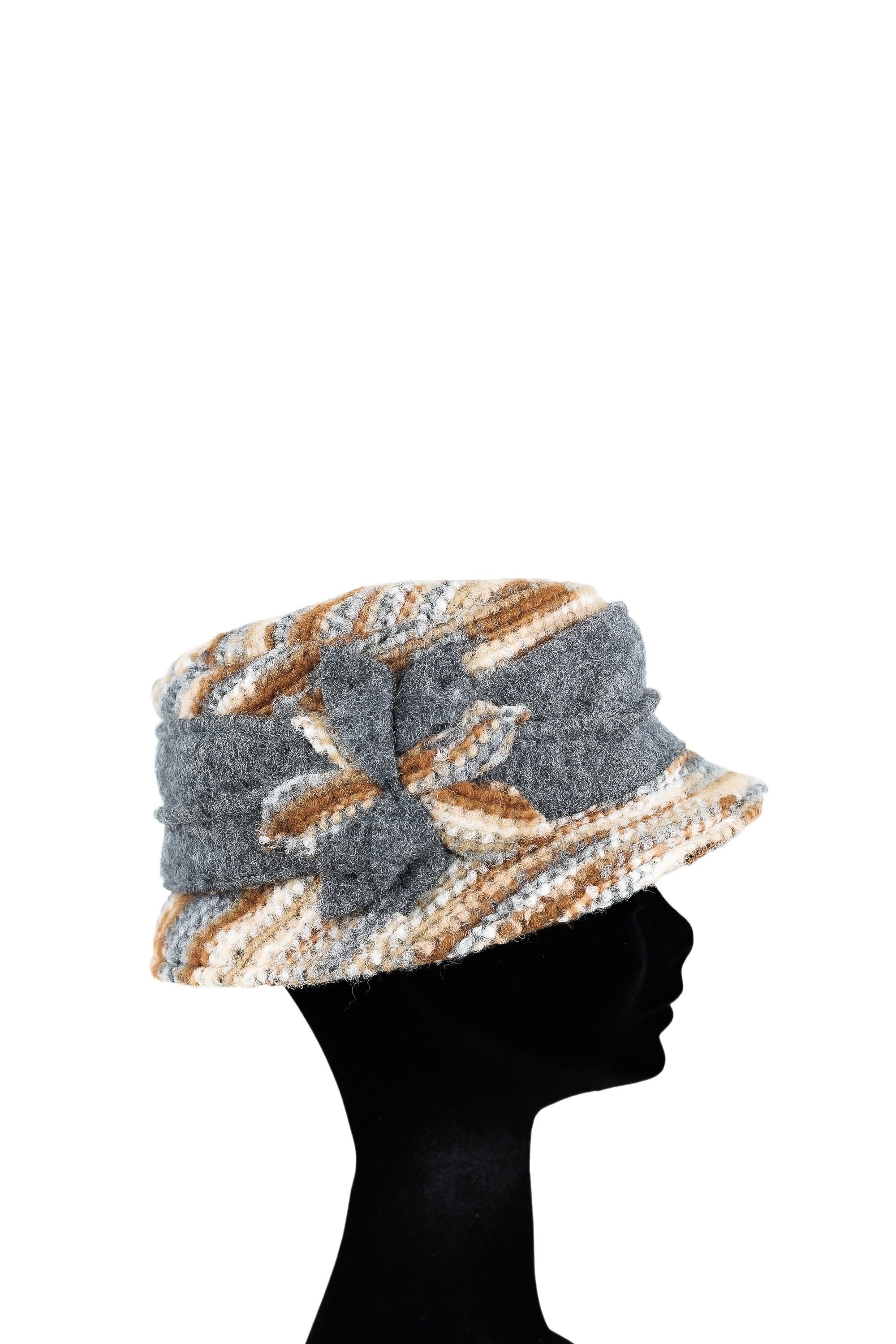 COLLEZIONE ALESSANDRO Melonenhut "Floral" 1 Stk. tlg. aus softer Wolle, mit günstig online kaufen