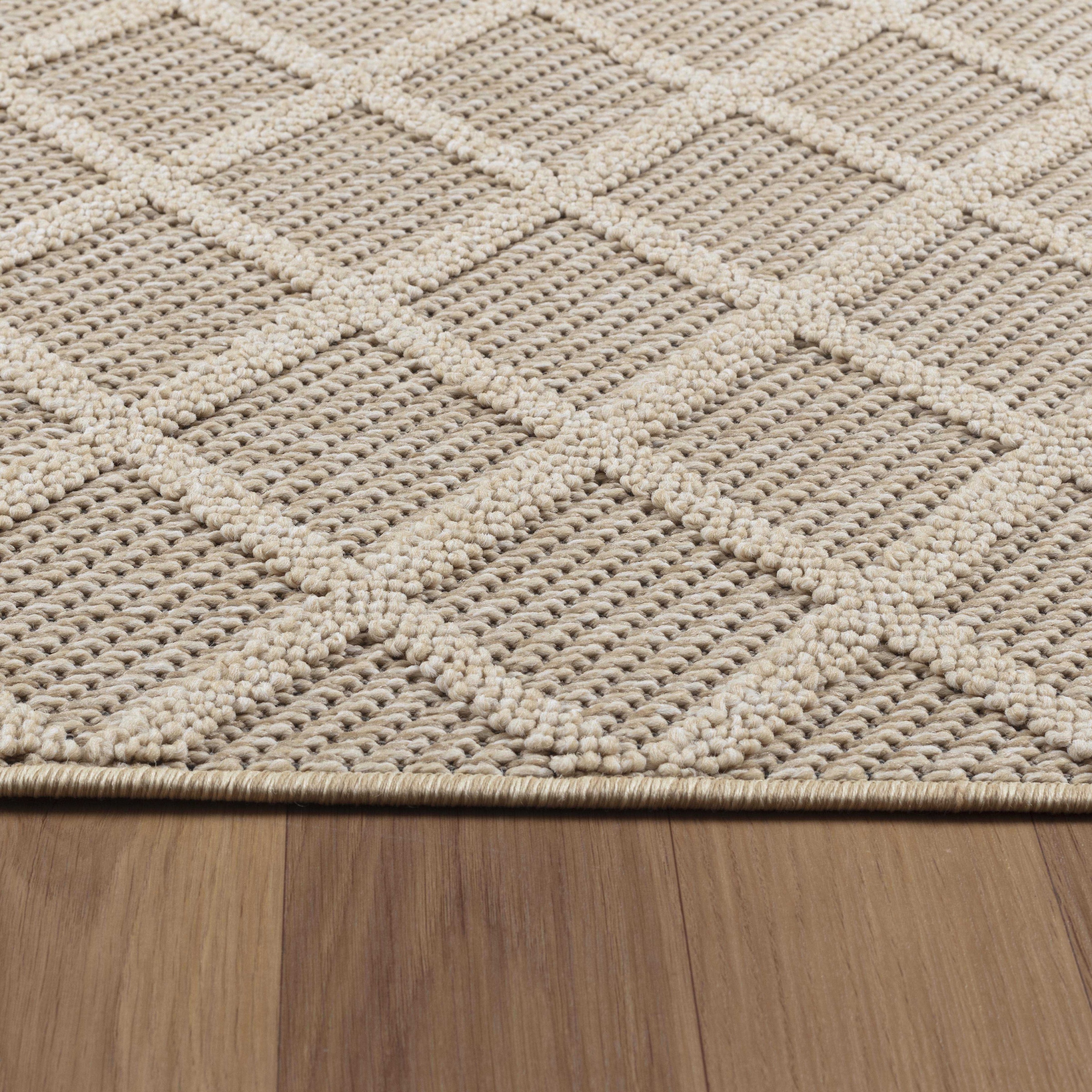 Ayyildiz Teppiche Outdoorteppich »PATARA 4953«, rechteckig, 8 mm Höhe, Läufer / Pflegeleicht / Strapazierfähig / In- und Outdoor geeignet