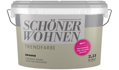 SCHÖNER WOHNEN FARBE Wand- und Deckenfarbe »TRENDFARBE, matt«