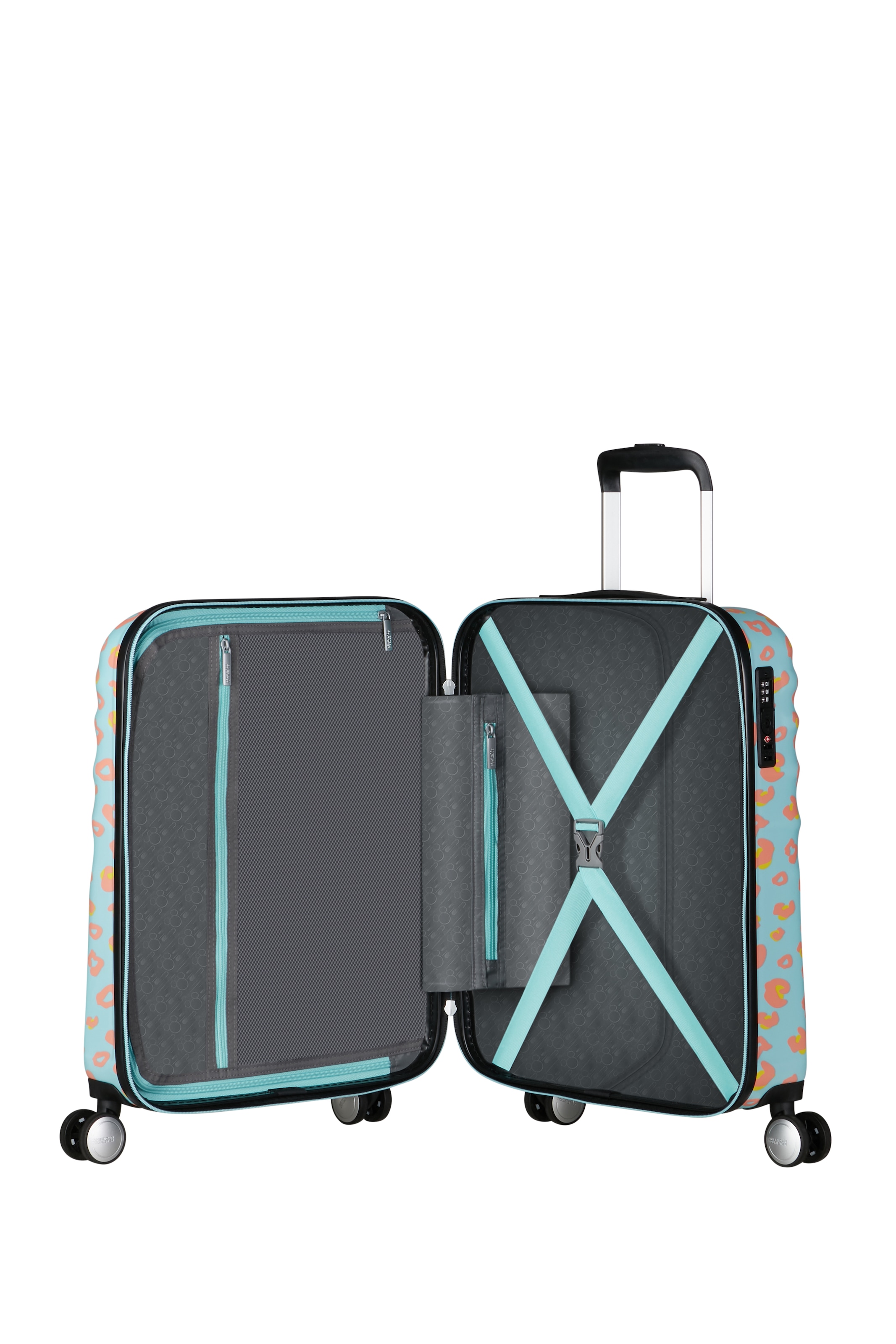 American Tourister® Hartschalen-Trolley »WAVEBREAKER DISNEY, verschiedene Motive«, 4 Rollen, Reisekoffer Reisegepäck