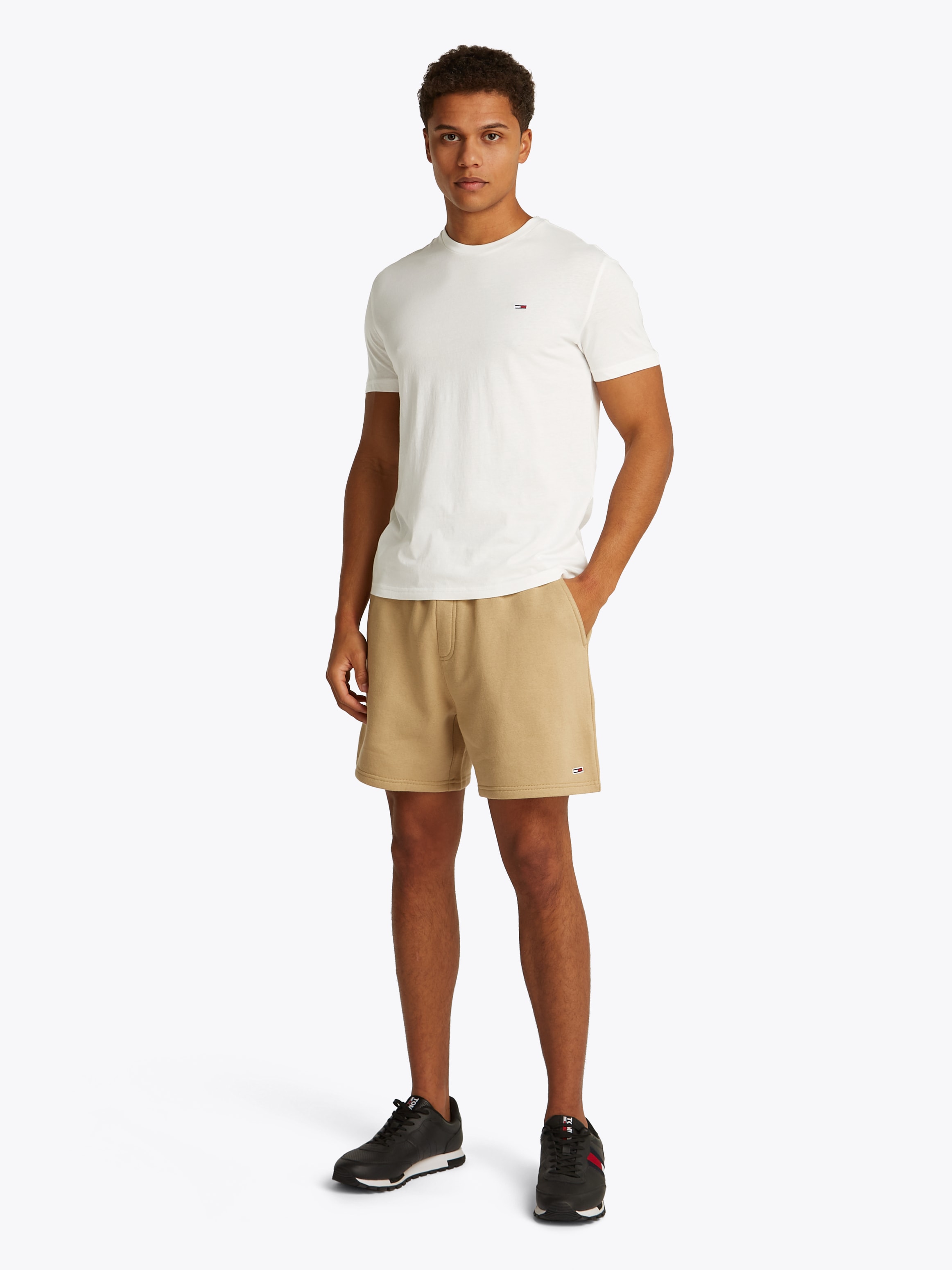 Tommy Jeans T-Shirt »TJM XSLIM 3 PACK TEE«, Mit Rundhalsausschnitt