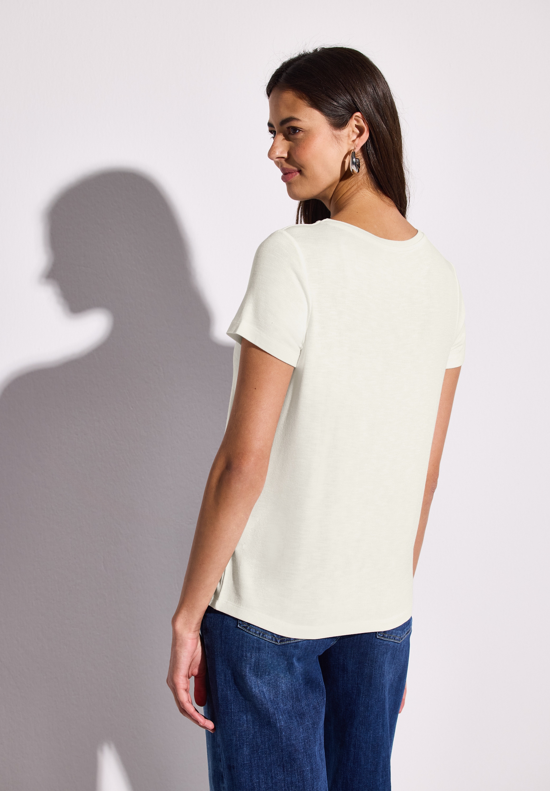STREET ONE Print-Shirt, mit Rundhalsausschnitt