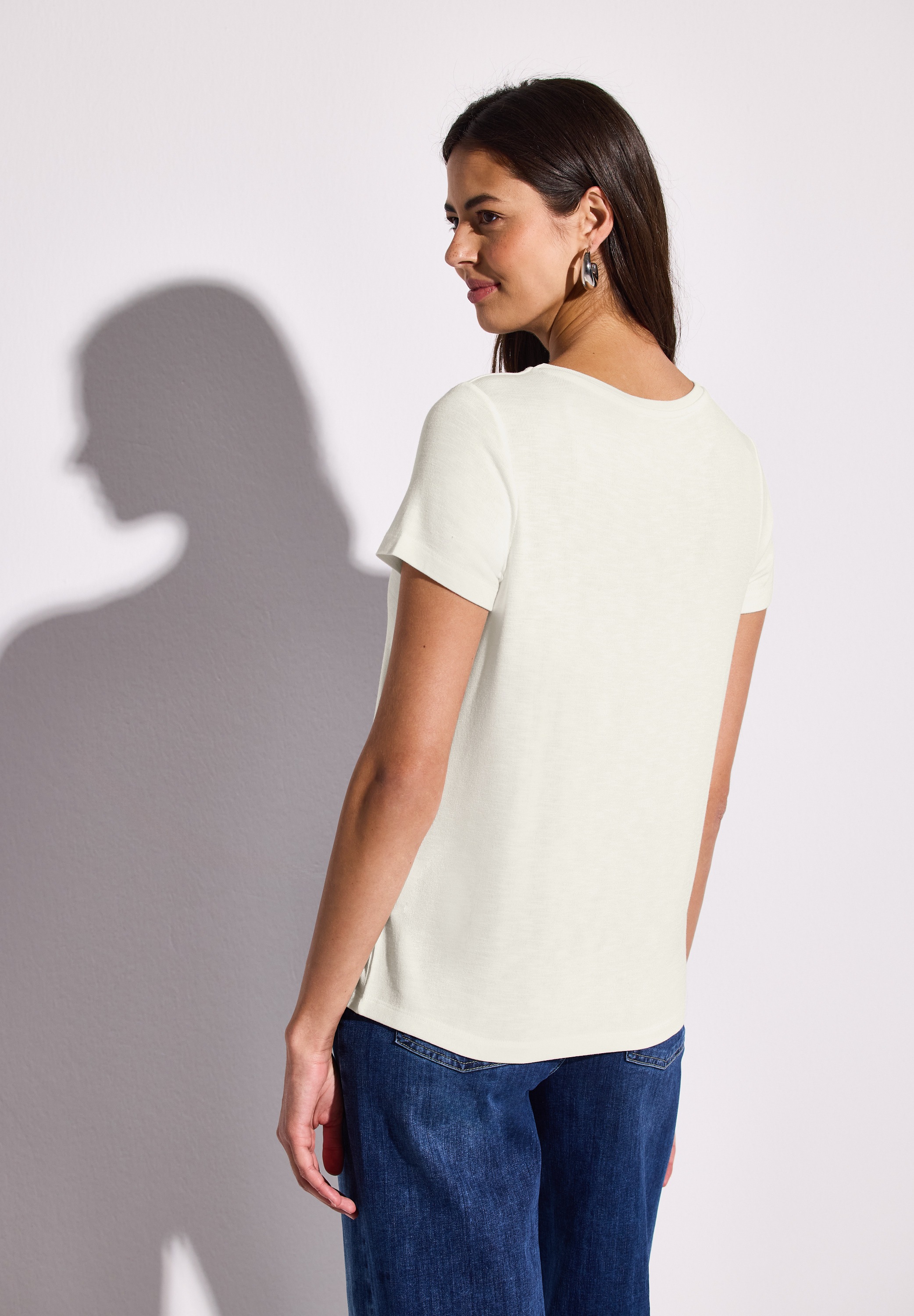 STREET ONE Print-Shirt, mit Rundhalsausschnitt günstig online kaufen