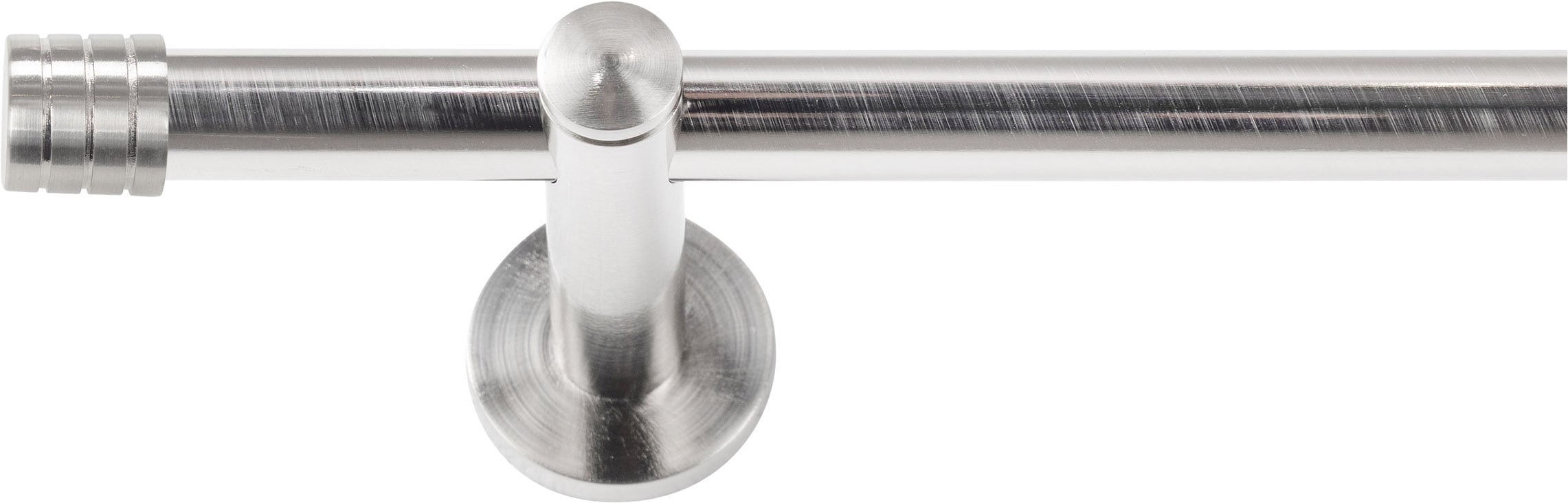 SN DECO GROUP Gardinenstange "Gardinenstange Lille Ø 19 mm, 1-läufig, Fixmaß, verschraubt" Ø 19 mm Fixmaß;kürzbar