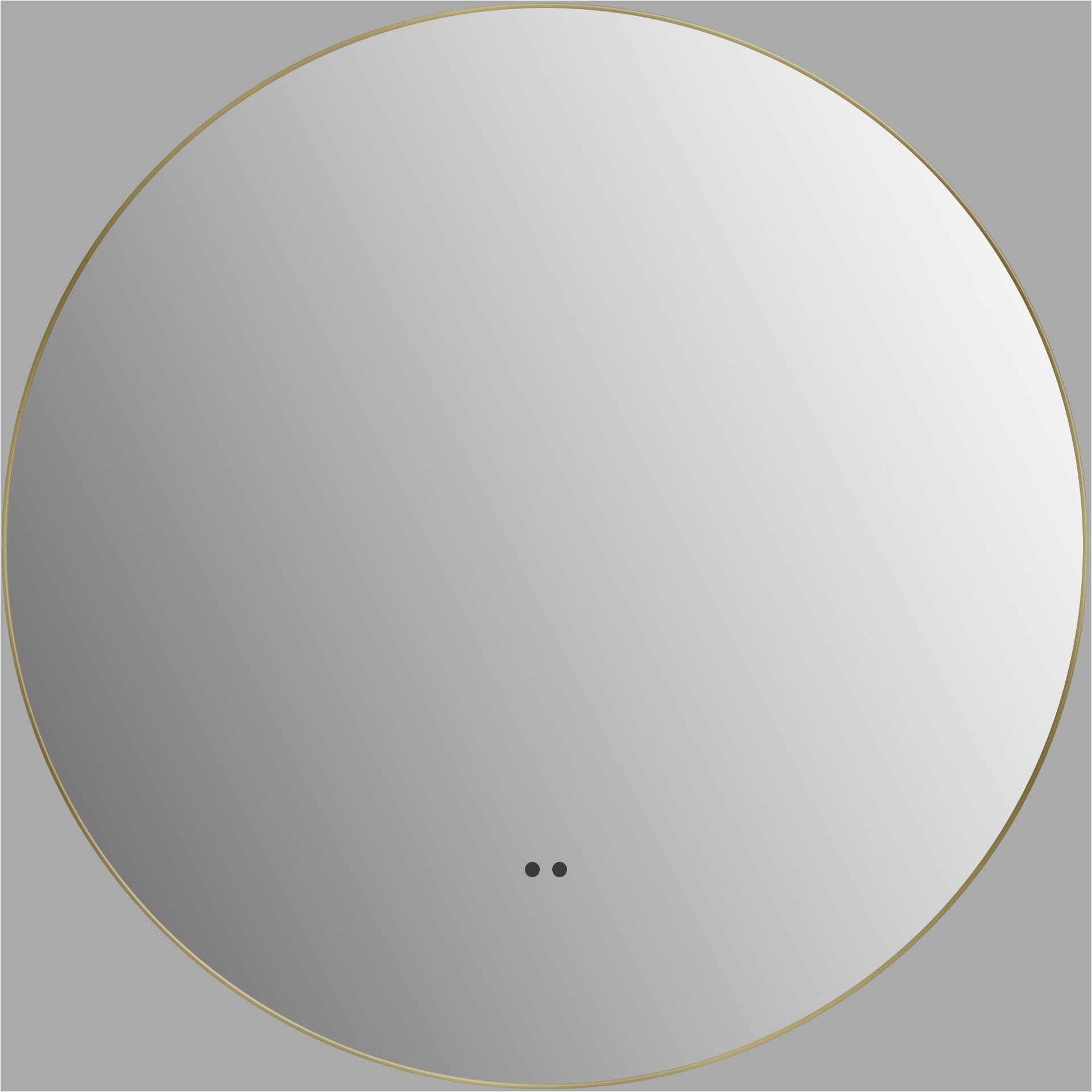 Talos Spiegel »TALOS VERONA«, Hand Wave Sensor, Shine in matt, Ø50 cm