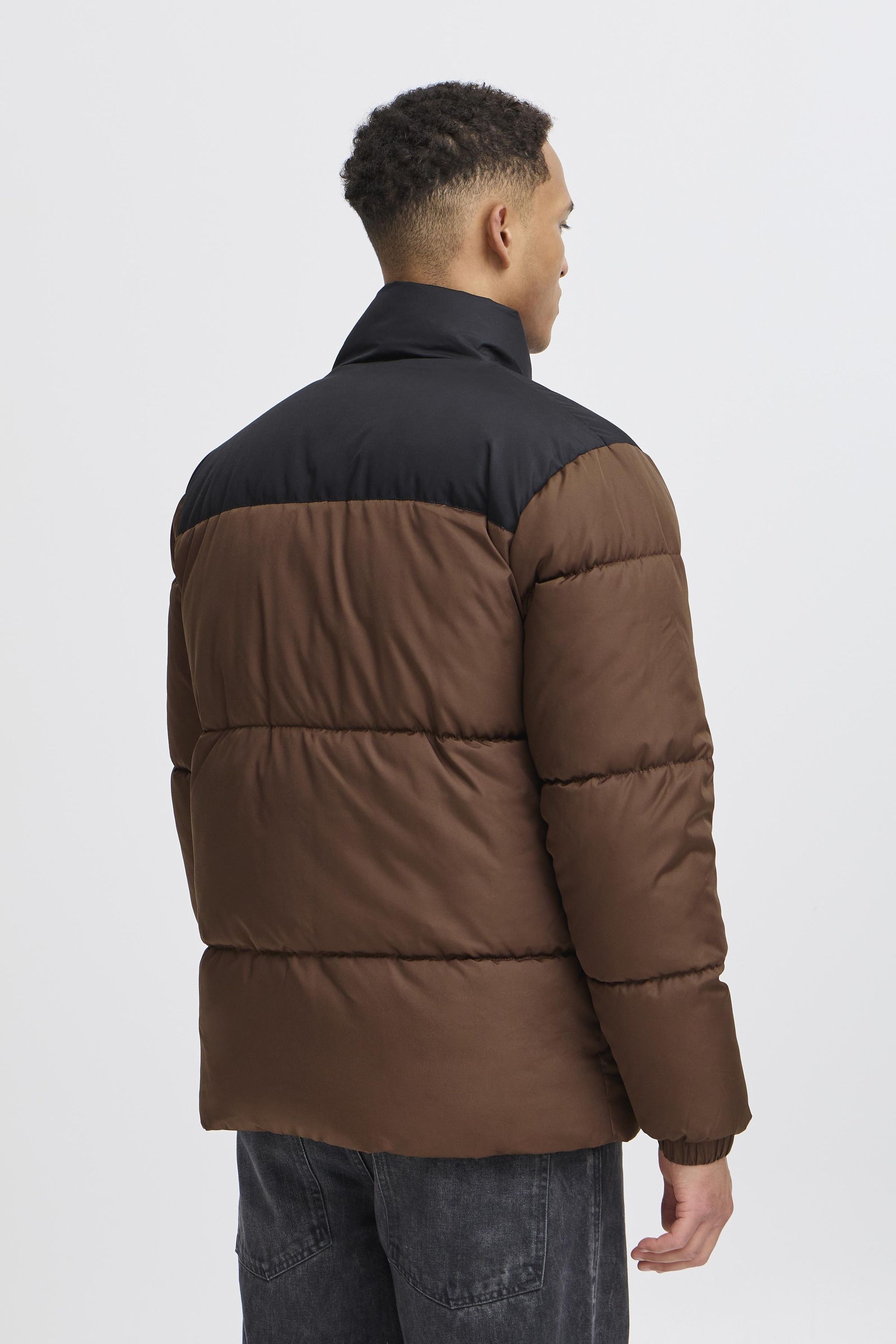 Steppjacke BLEND "Steppjacke BHELWIN", Herren, Gr. XL, braun (chicory coffee), Obermaterial: 100% Polyester PES., Jacken Steppjacke 9