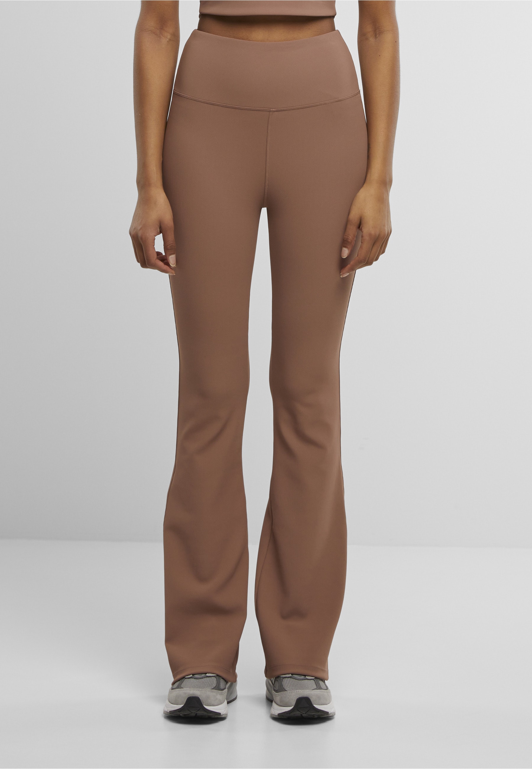 URBAN CLASSICS Leggings »Urban Classics Ladies Flared Leggings Rib«
