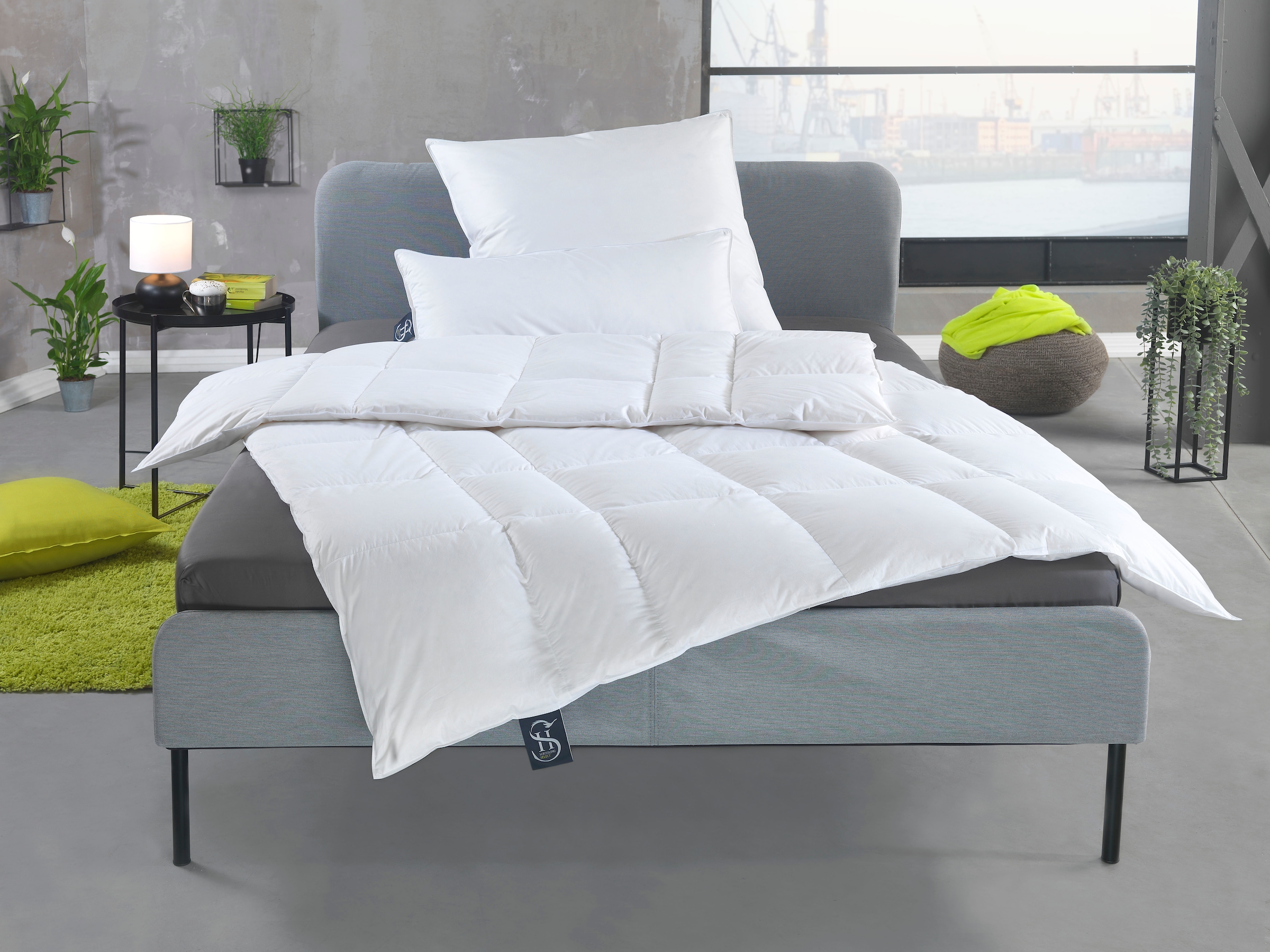 Haeussling Gänsedaunenbettdecke "Select - Made in Green" warm Füllung 100Ga günstig online kaufen