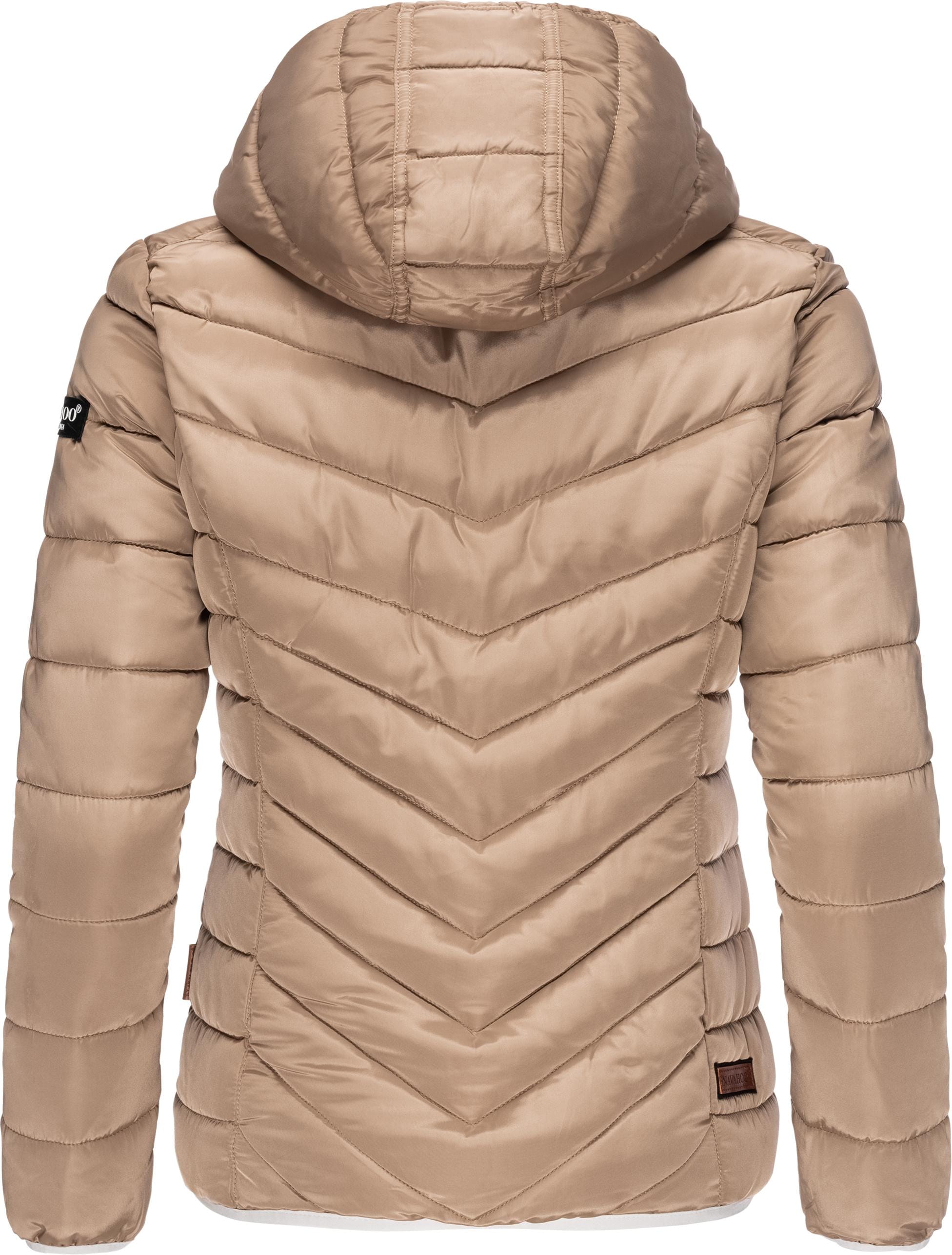 Navahoo Steppjacke »Elva«, mit Kapuze, stylische Damen Winterjacke mit Kapuze