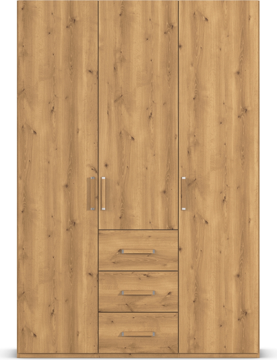 rauch Drehtürenschrank »Kleiderschrank Schrank Garderobe Schlafzimmerschrank EVELYN« in 2 Höhen 197 oder 210 cm erhältlich, inkl. SOFT-CLOSE-FUNKTION,  in elegantem Stil mit Schubladen 3 Breiten und 2 Höhen MADE IN GERMANY