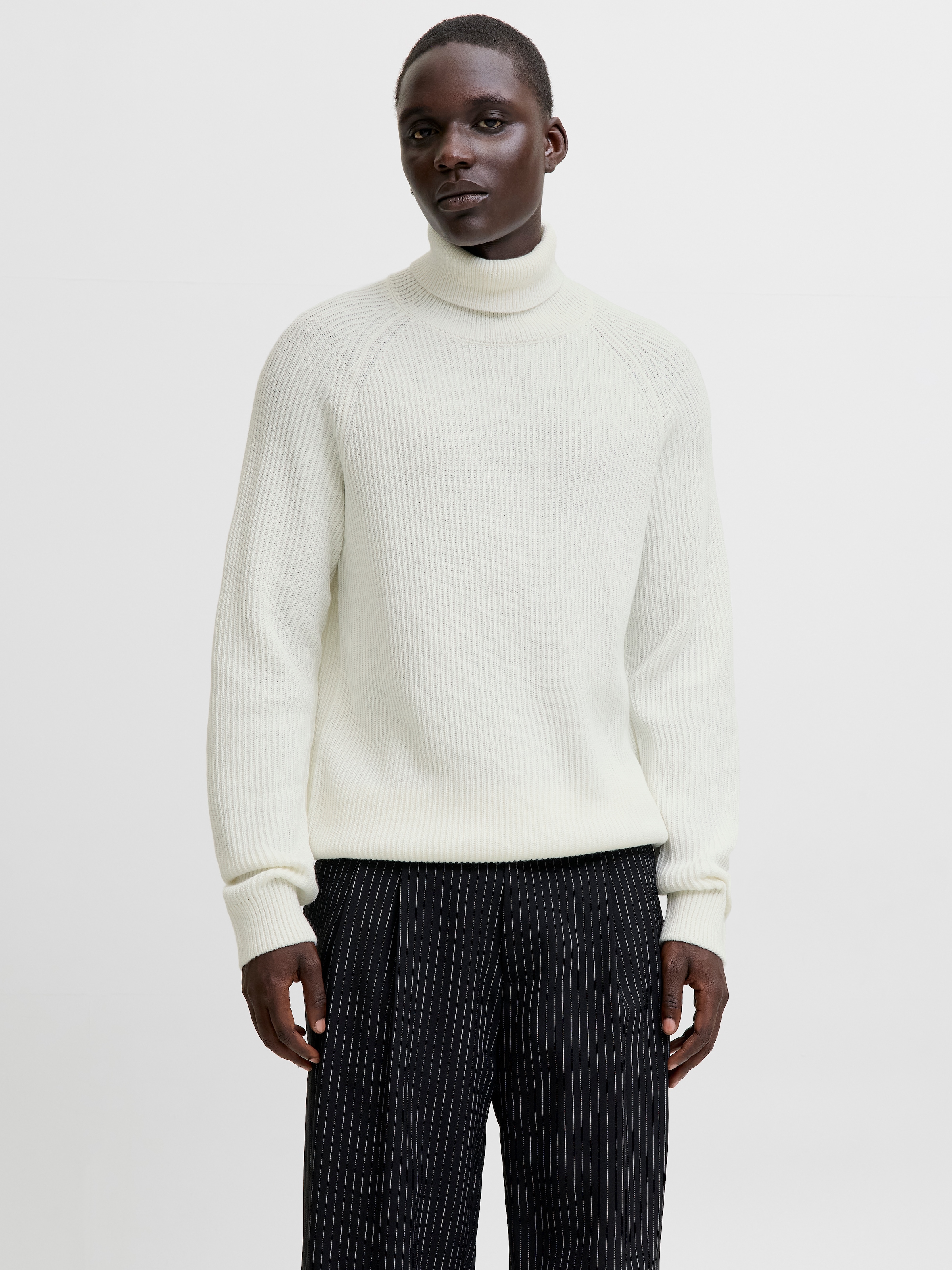 Jack & Jones Rollkragenpullover "JJPANNEL KNIT ROLL NECK AW25" günstig online kaufen