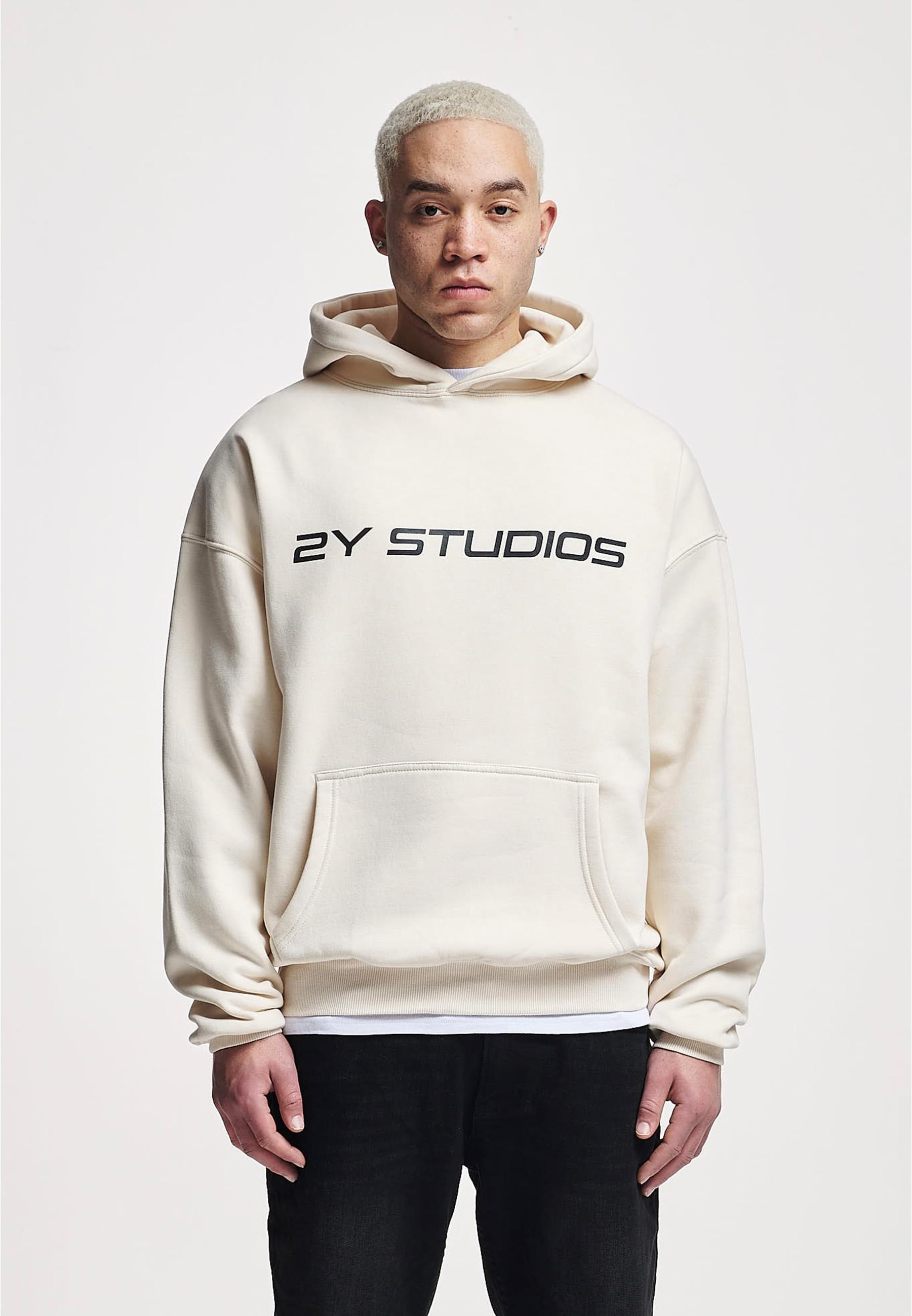 2Y Studios Kapuzensweatshirt »2Y Studios Herren Logo Oversize Hoodie«, (1 tlg.)