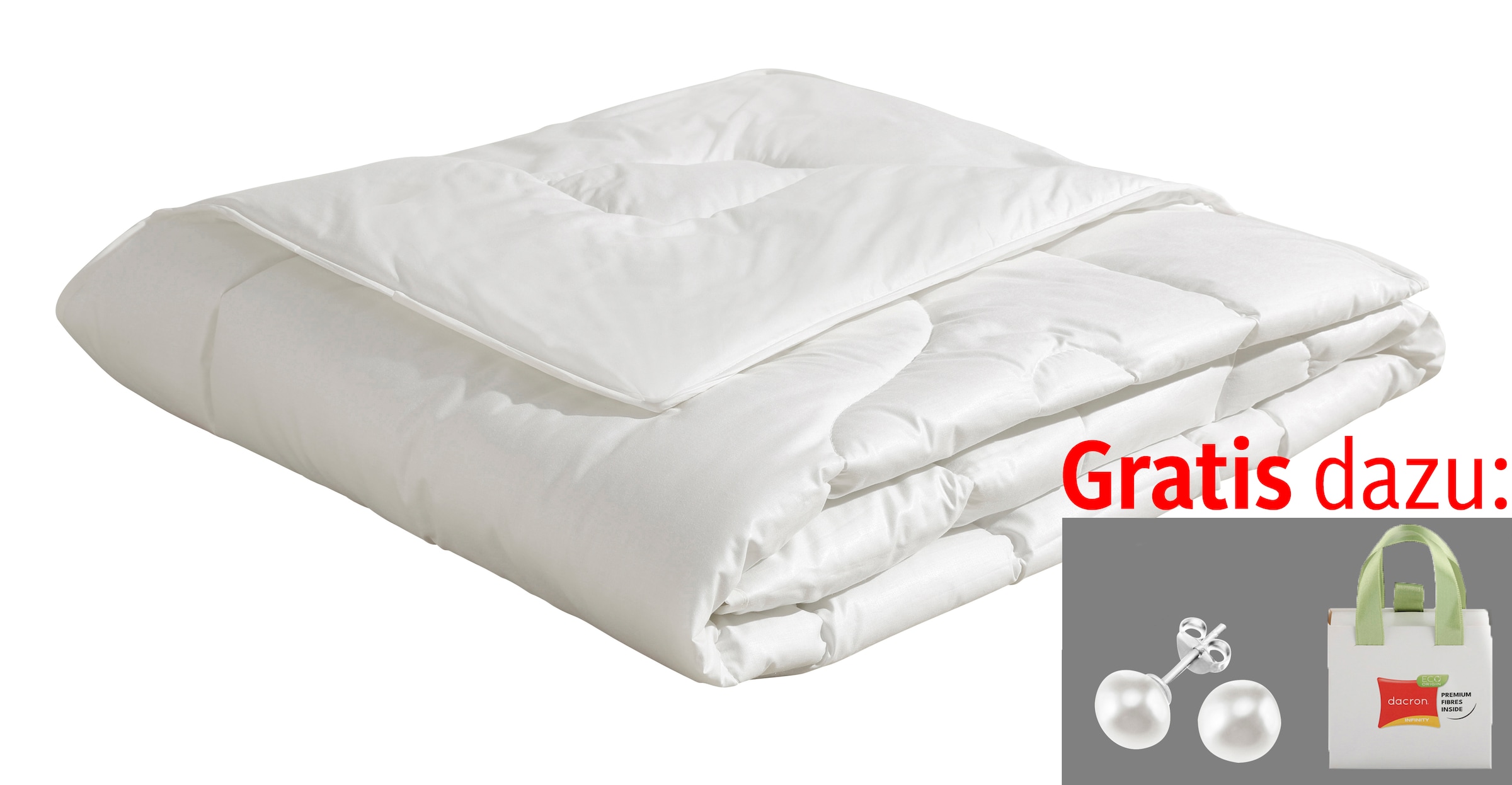 Beco Kunstfaserbettdecke "Aerelle™ Blue "Gold" NEUHEIT Bettdecke mit Gratis günstig online kaufen