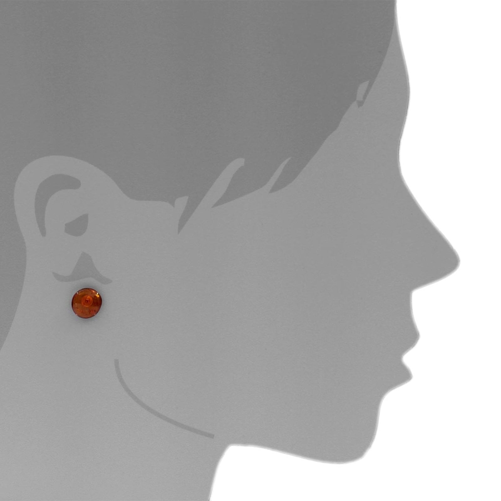OSTSEE-SCHMUCK Paar Ohrstecker »- Rosalie - Silber 925/000 - Bernstein«