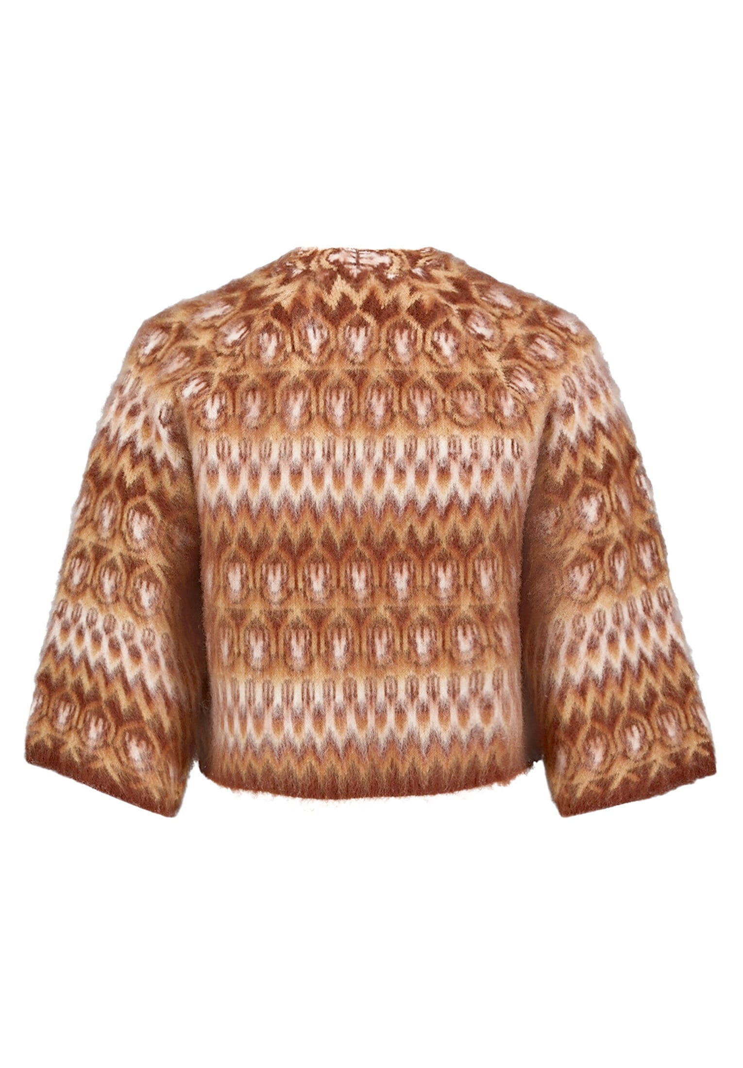 Cartoon Strickjacke »Damen mit Jacquard« 1