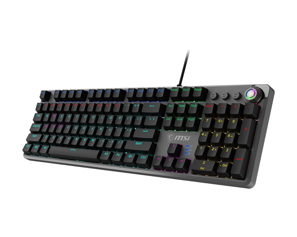 MSI Tastatur »FORGE GK-310 RED Gaming Keyboard, verkabelt«