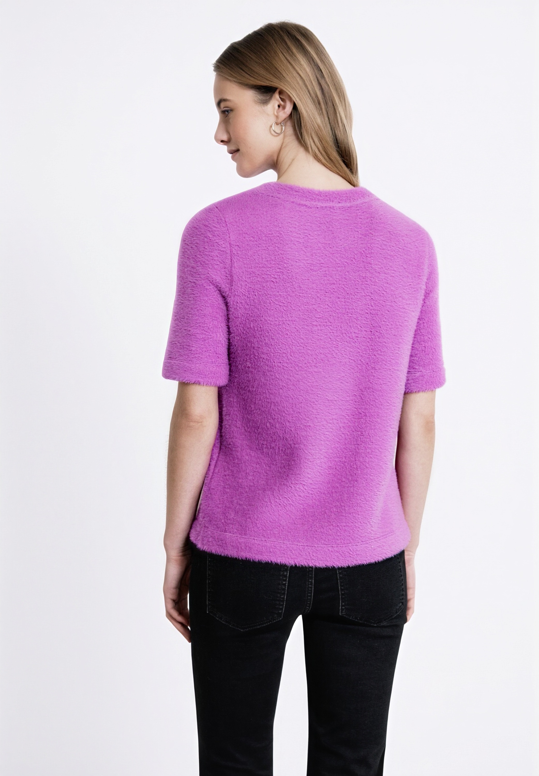 STREET ONE STUDIO Rundhalsshirt soft und weich günstig online kaufen