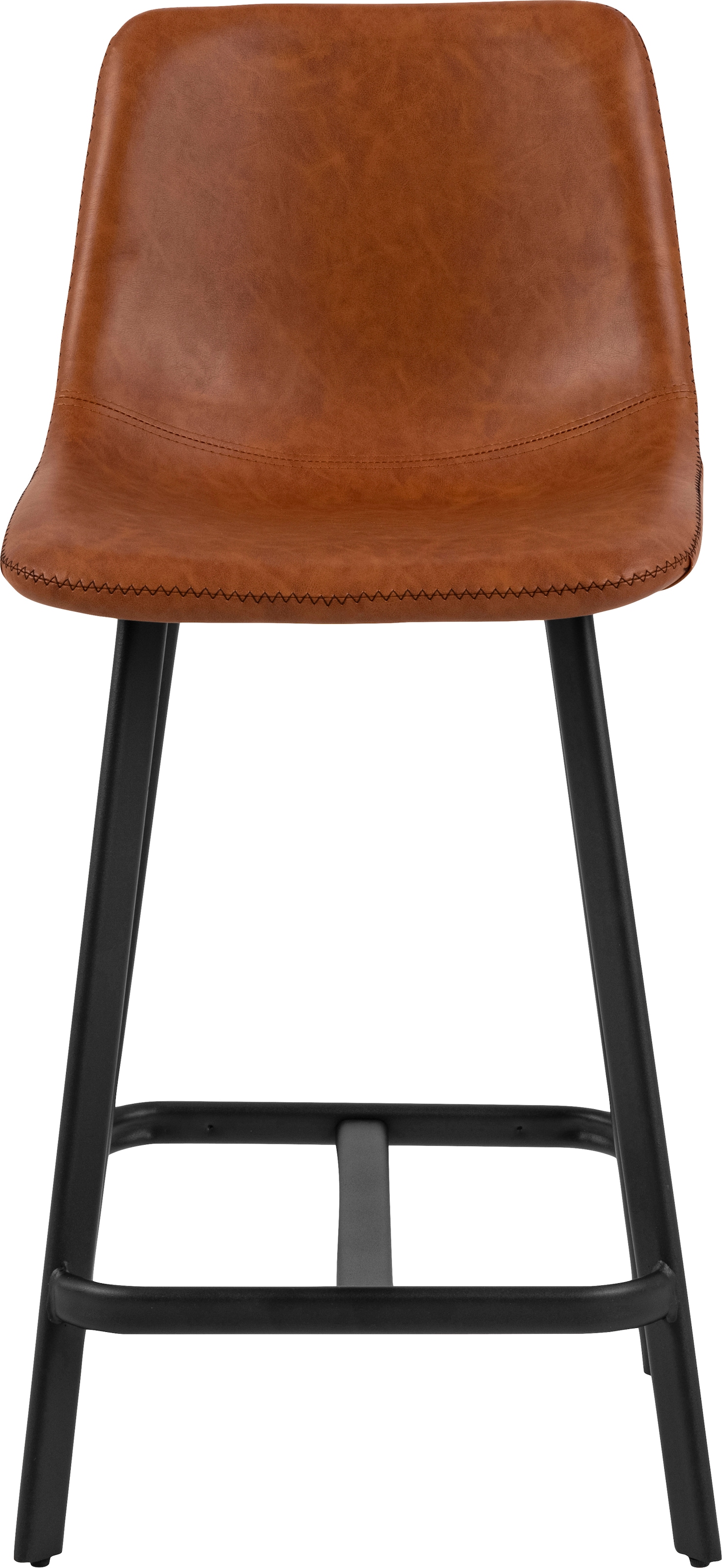 ACTONA GROUP Bistrostuhl "Ohio" (Set) 2 Stk. Kunstleder Sitz mit rechteckig günstig online kaufen