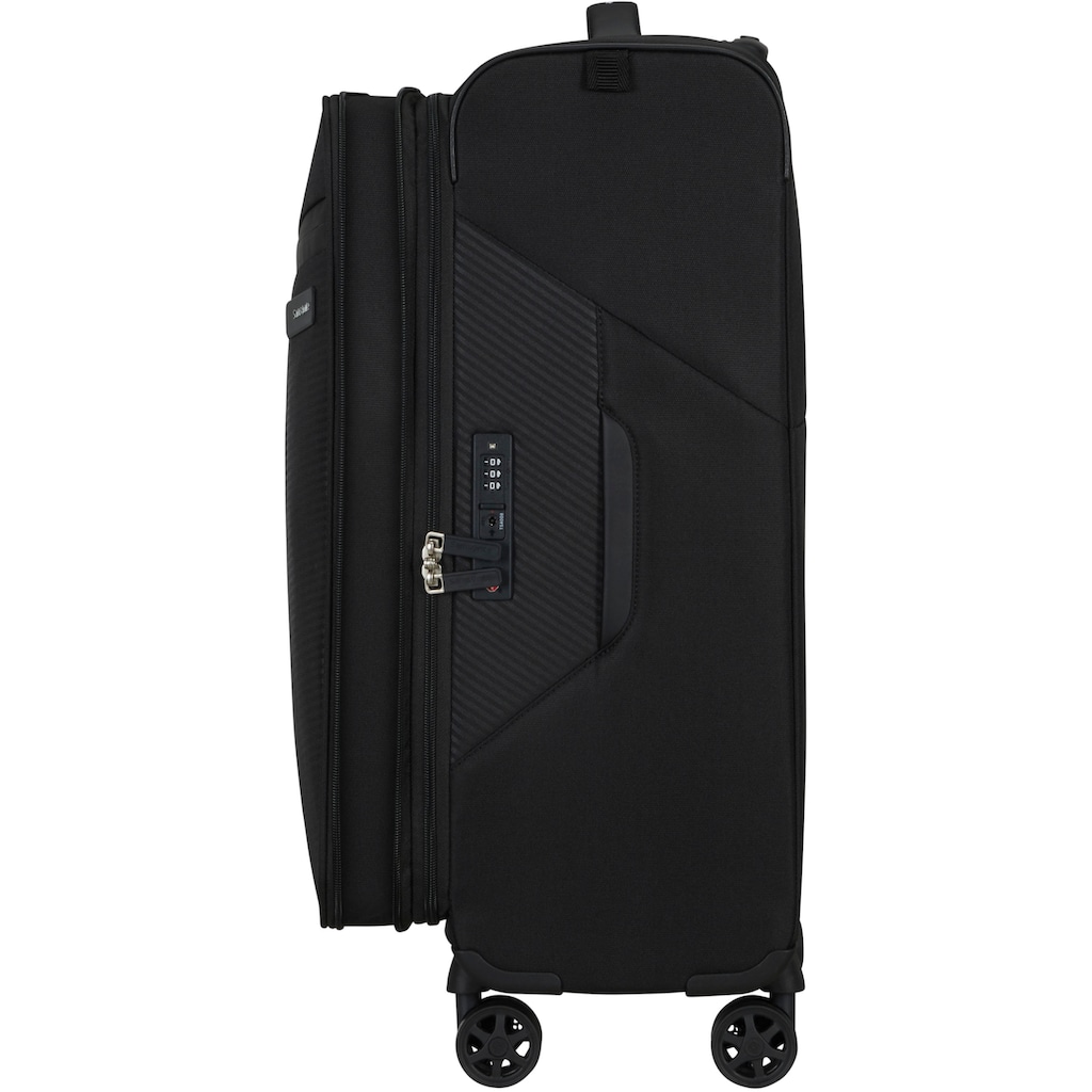 Samsonite Weichgepäck-Trolley »Litebeam, black, 66 cm«, 4 Rollen