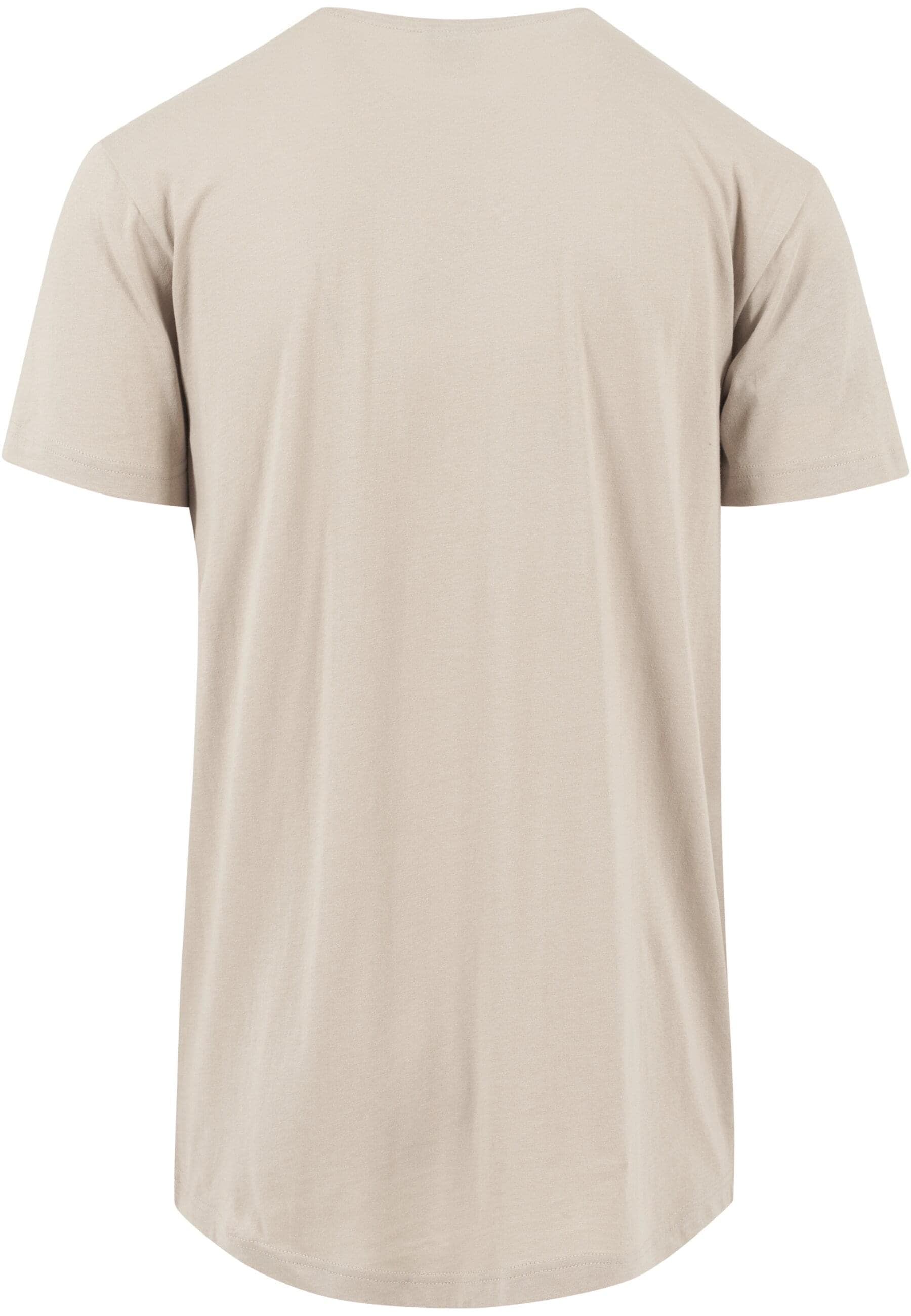 URBAN CLASSICS Kurzarmshirt "Urban Classics Herren Shaped Long Tee" günstig online kaufen