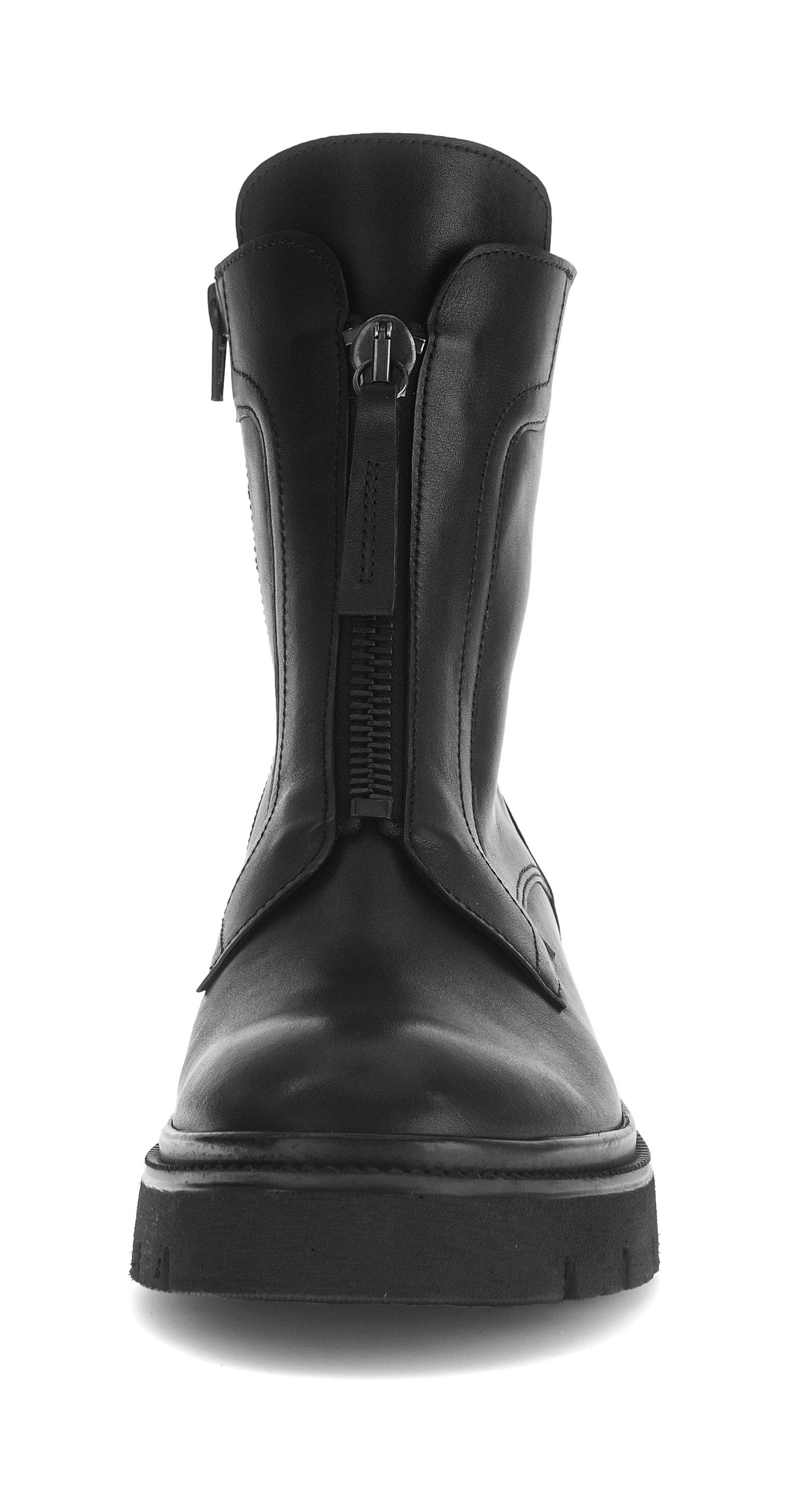 Gabor Stiefelette, Blockabsatz, Boots, mit Front-Reißverschluss