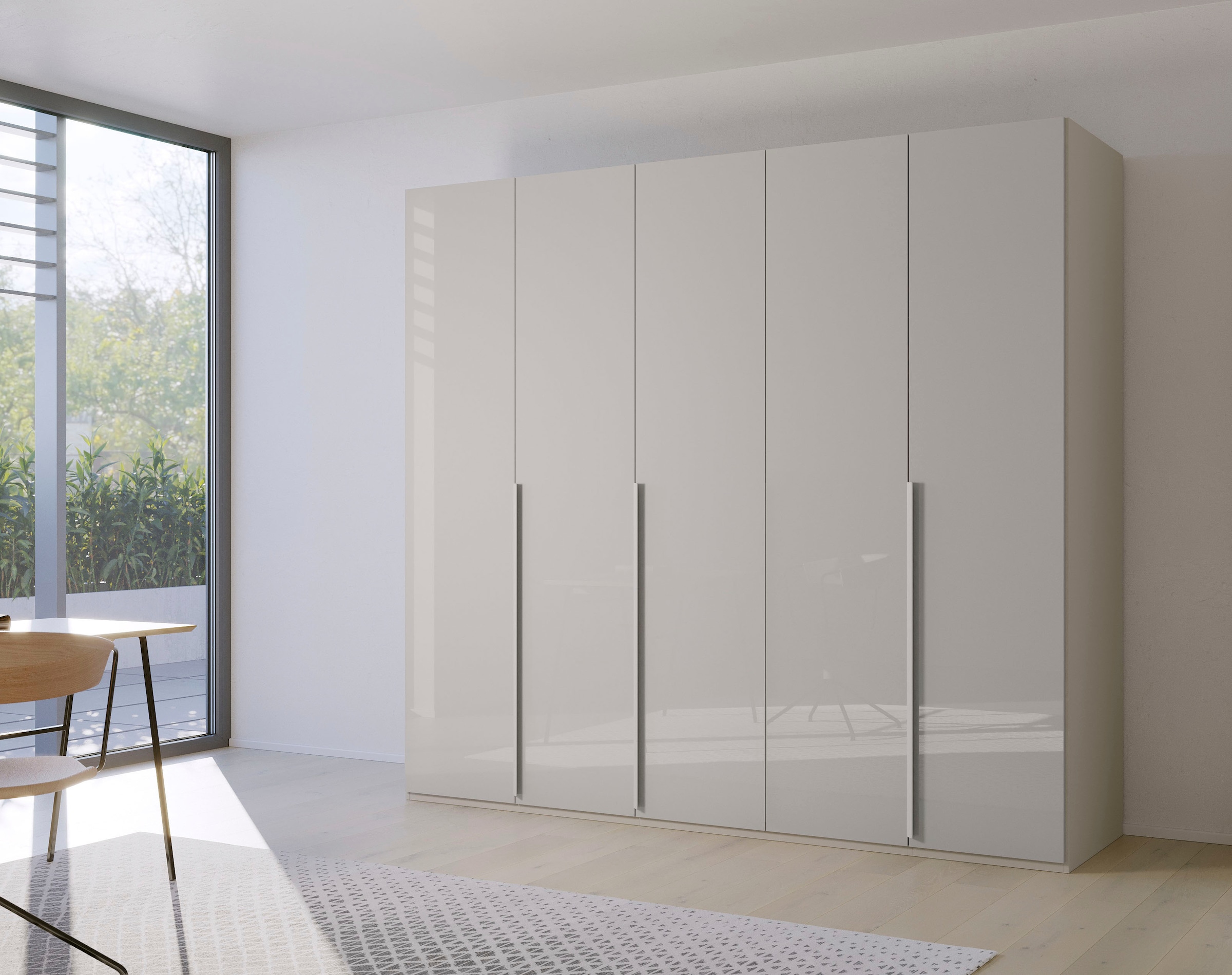 rauch Drehtürenschrank »Purisma«, mit Glasfront und umfangreicher Innenausstattung
