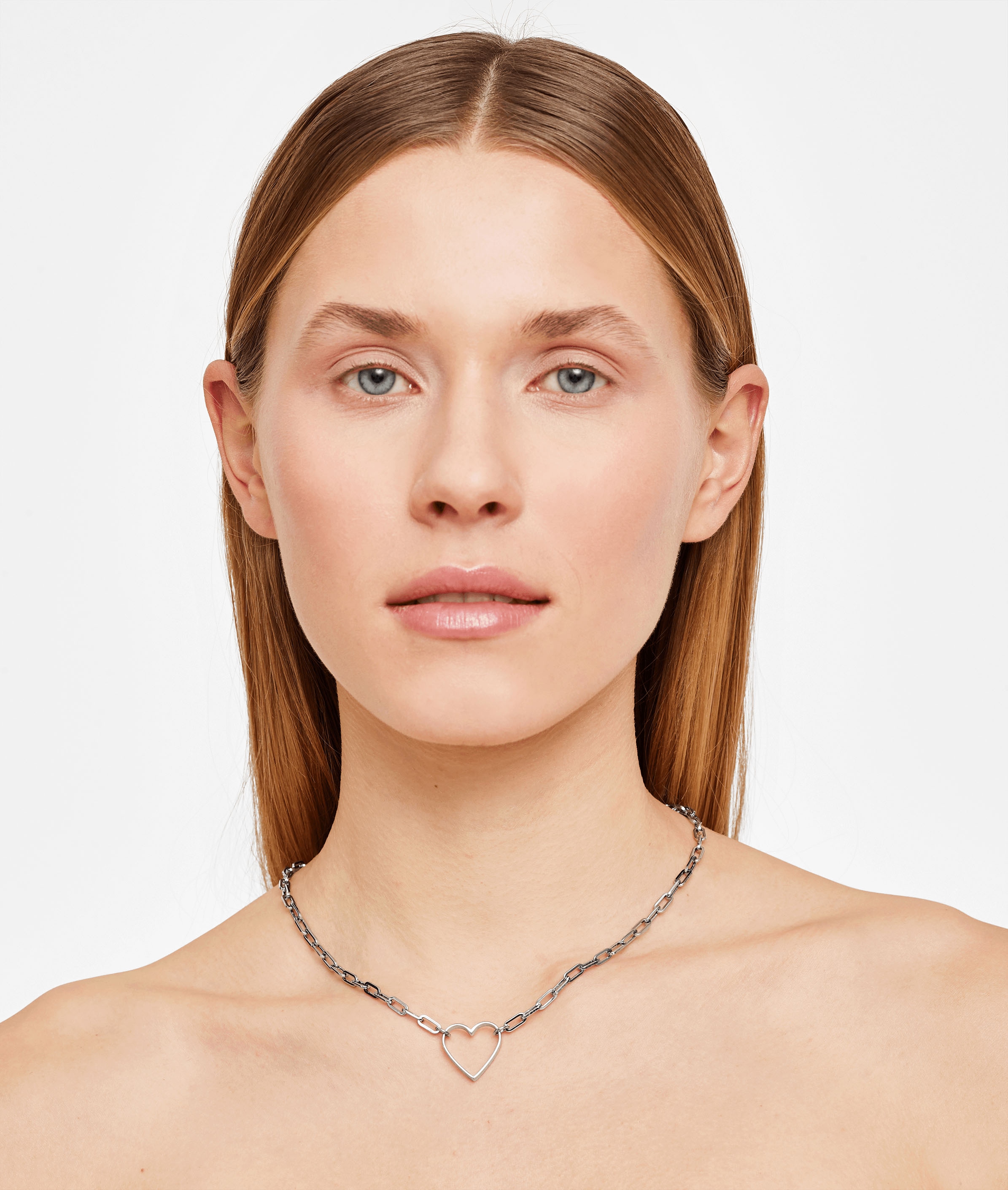 Liebeskind Berlin Kette mit Anhänger »Schmuck Geschenk Edelstahl Halskette Herz, LJ-0349-N-45«