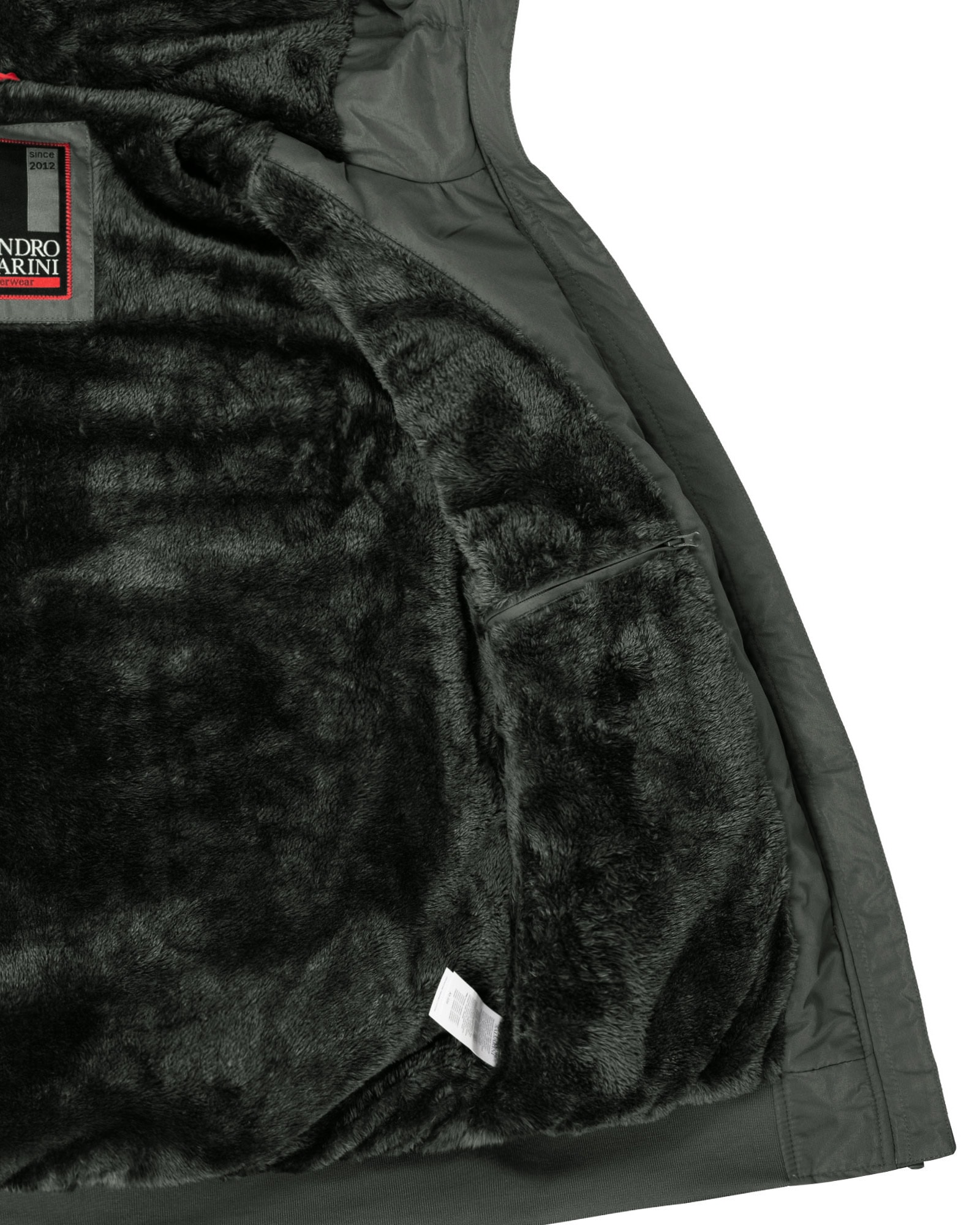 Alessandro Salvarini Winterjacke »ASWeighty«, mit weichem Teddyfell innen