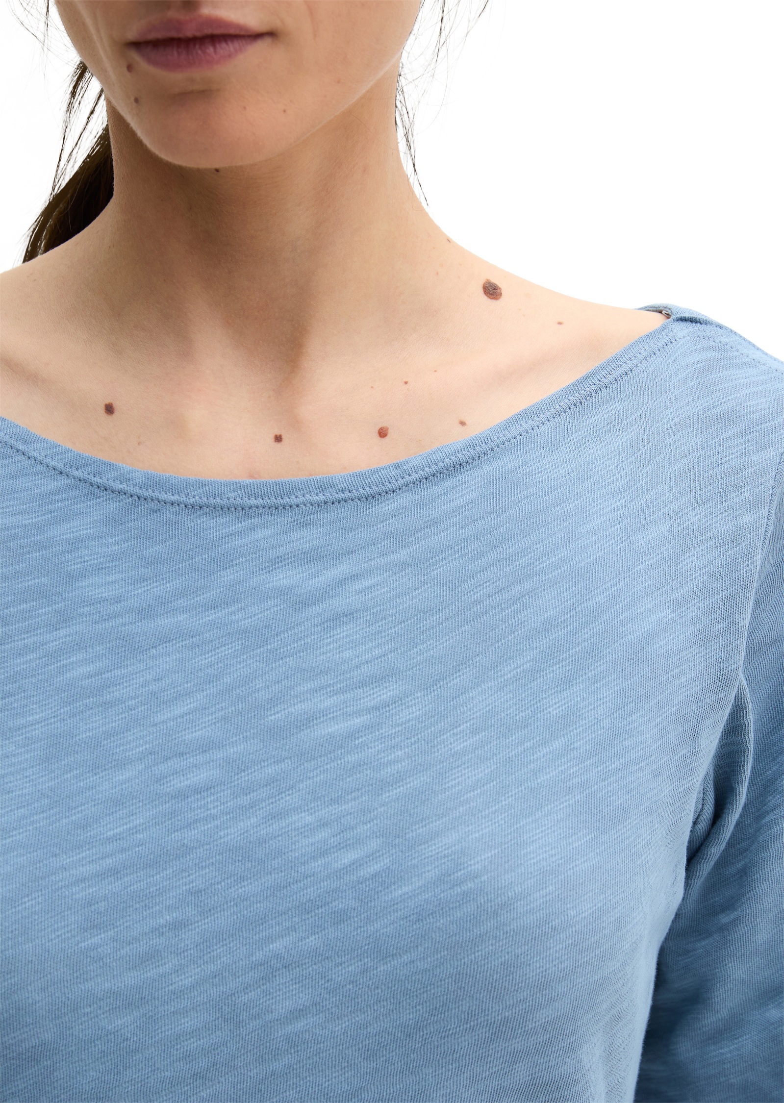 Marc O'Polo Pullover Damen Blau L 7