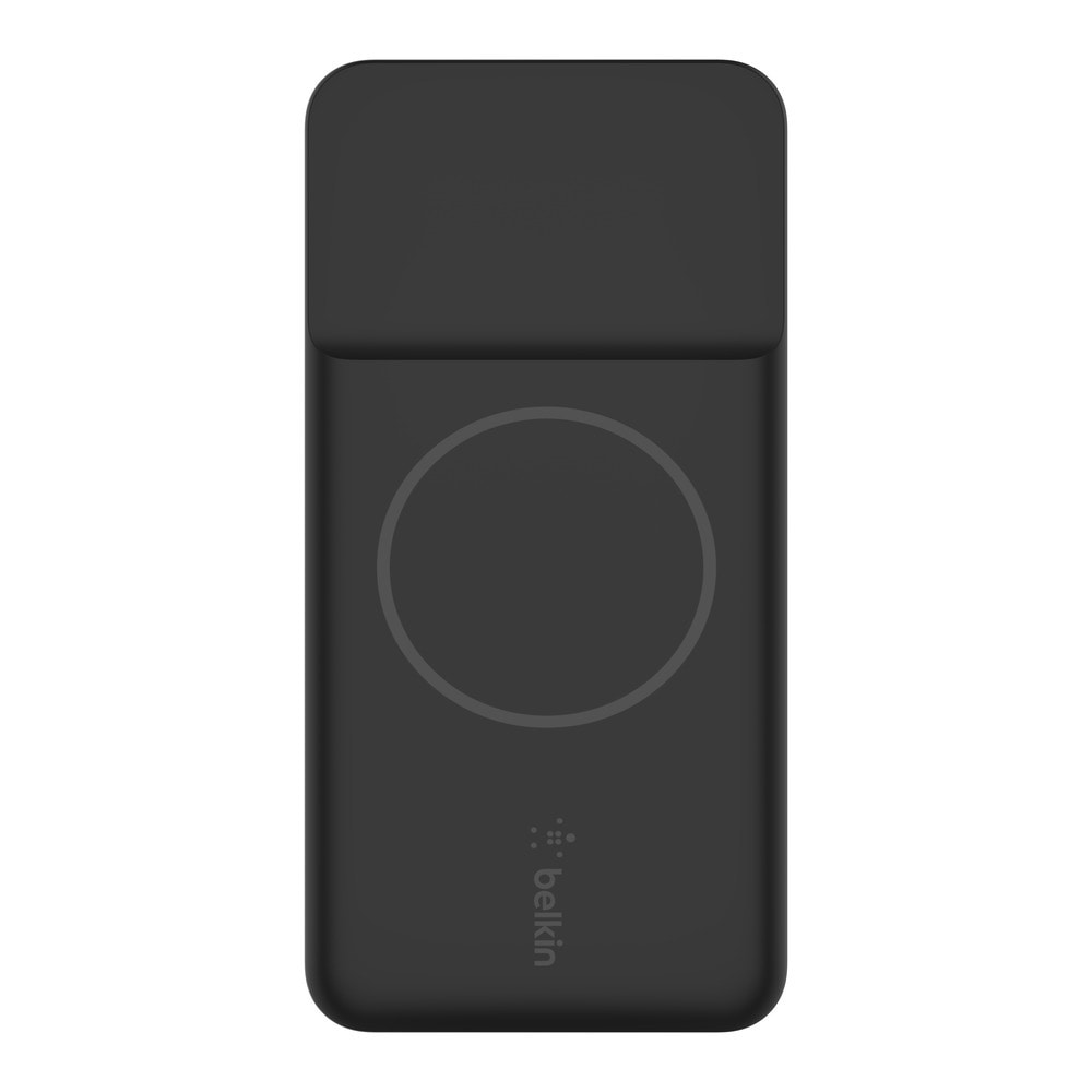 Belkin Powerbank »BOOSTCharge tragbares, magnetisches drahtloses 10K-Ladegerät«, Belkin Magn. Ladepad und Powerbank MagSafe 10.000 mAh,schwarz, 10000 mAh, kompatibel mit MagSafe, designed für iPhone 15, 14, 13, 12 Serie