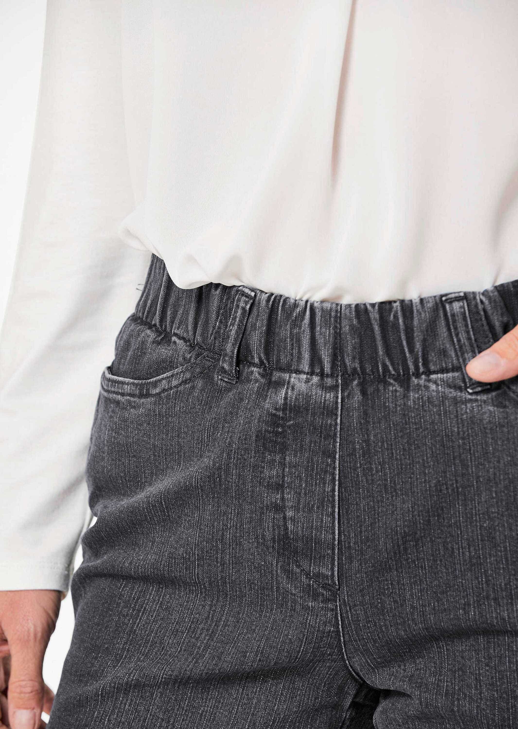 GOLDNER Regular-fit-Jeans »Jeansschlupfhose LOUISA Klassische Jeansschlupfhose LOUISA«