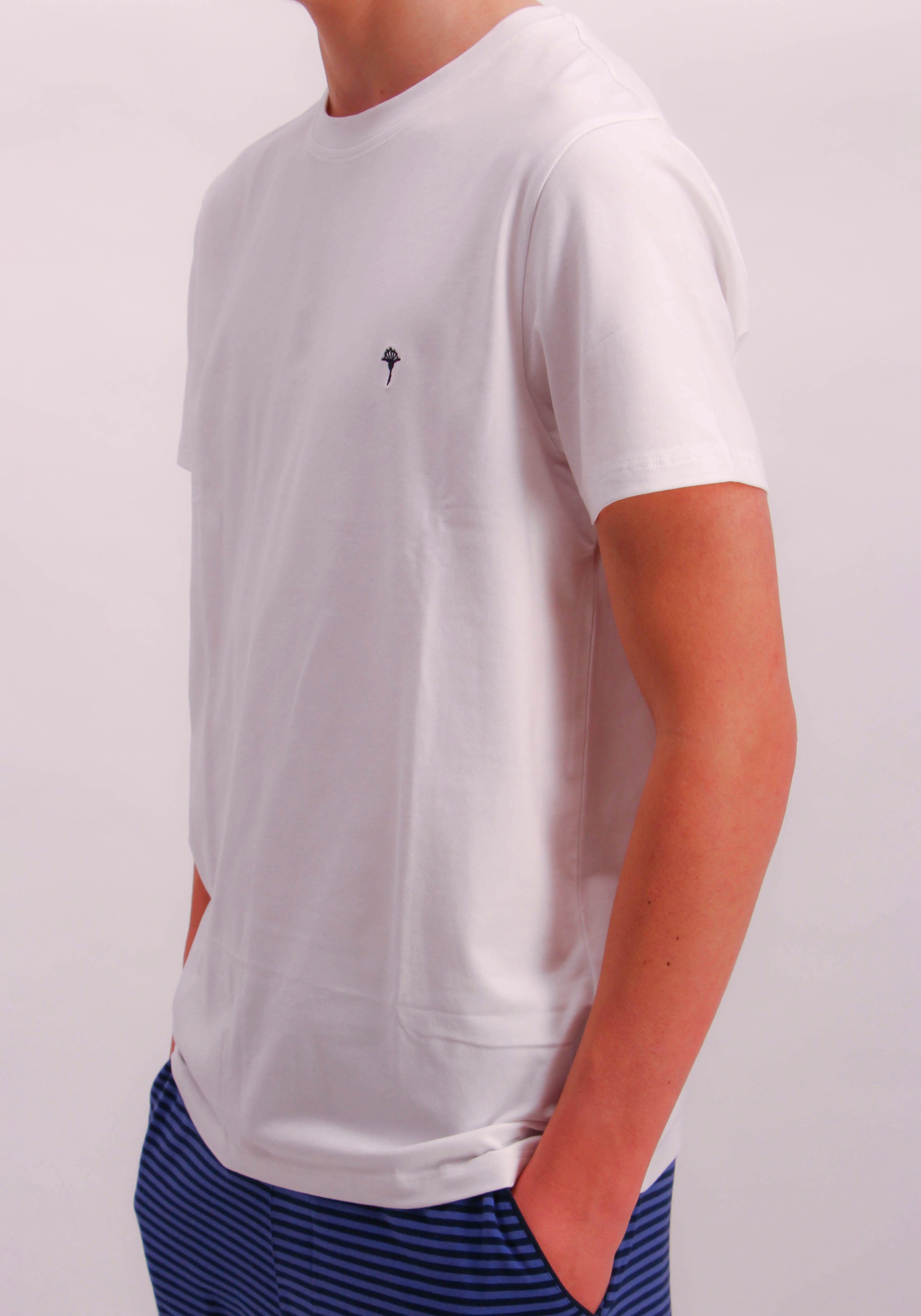 JOOP Shorty "Pyjama Set Shirts & Shirt" 2 tlg. gestreifte Hose, Bindeband, günstig online kaufen