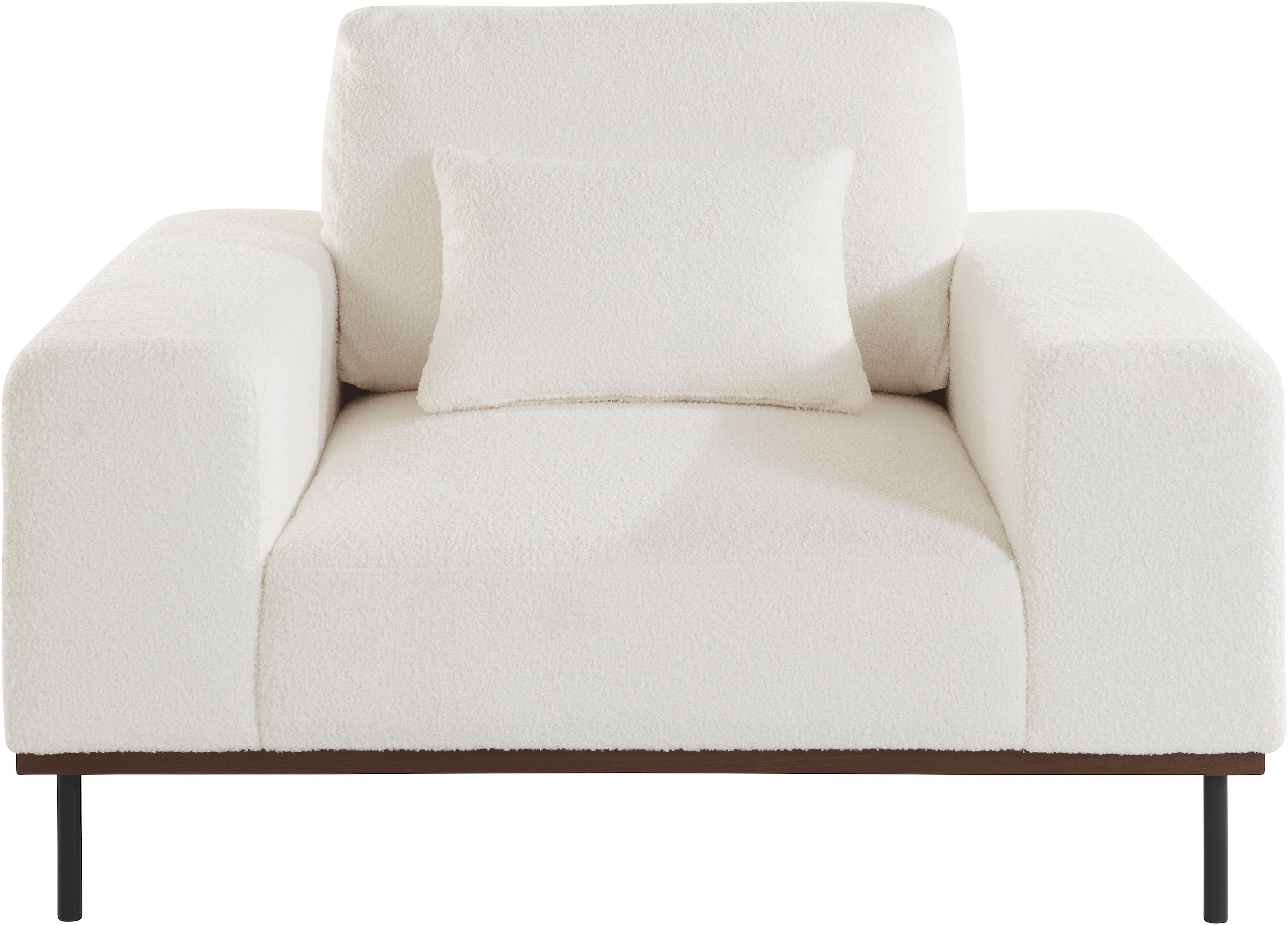 andas Loveseat "Mikael Sessel", gebeizter Holzrahmen; passend zur Serie Mik günstig online kaufen