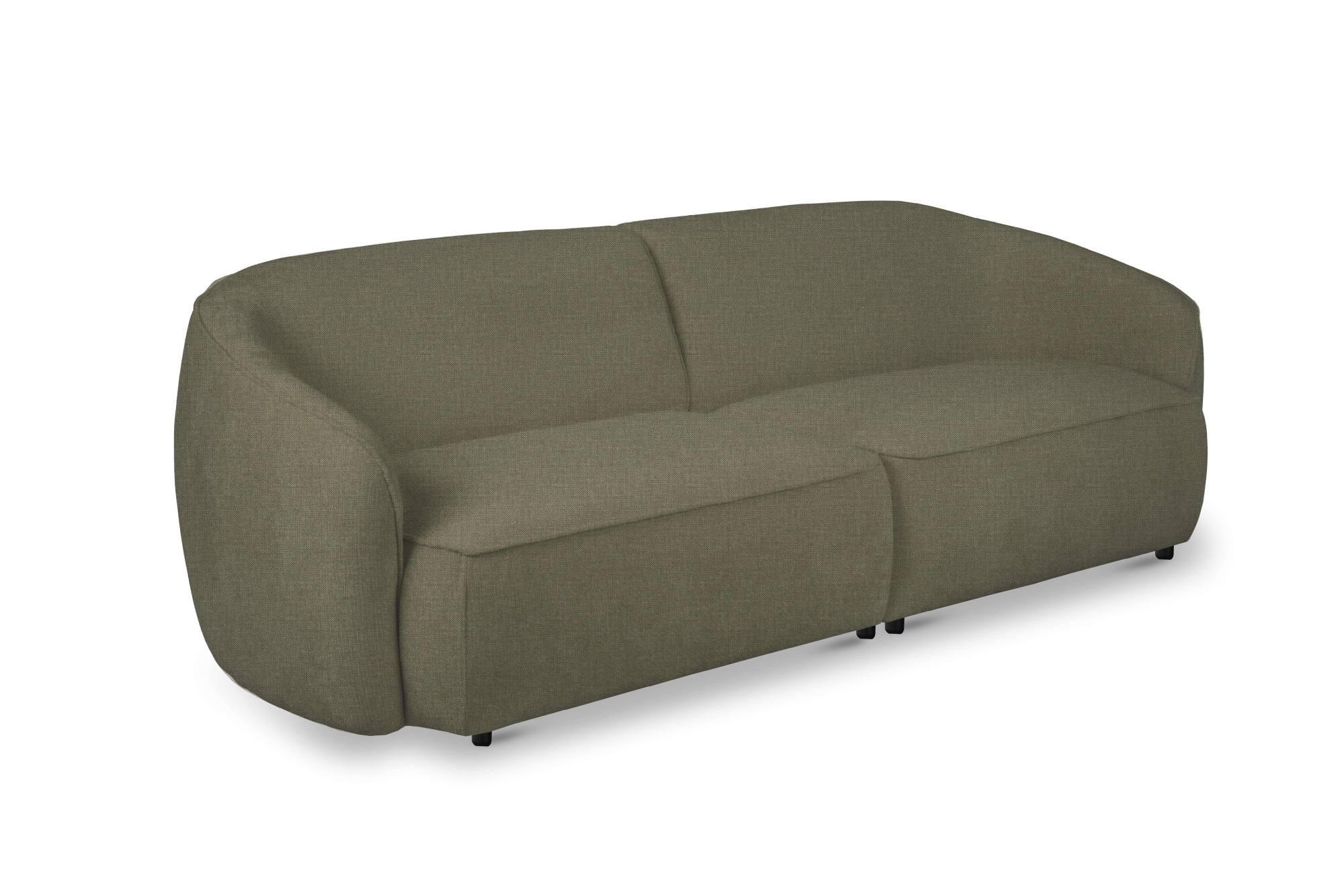 INOSIGN 3-Sitzer »Cosigo«, Breite 226 cm, 2 Chenille-Stoffe zur Auswahl, mit Kaltschaum