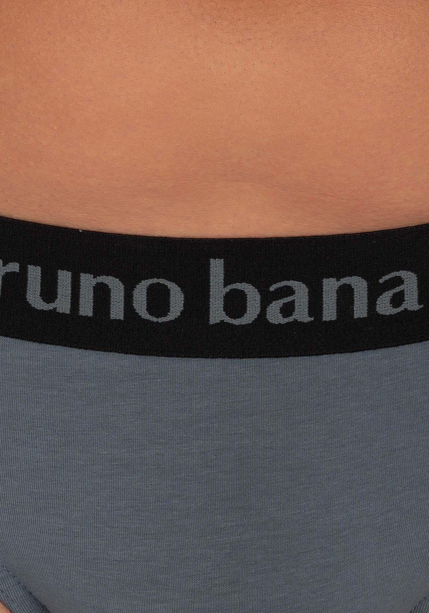 Bruno Banani Slip »Flowing«, (2er Pack), mit Logobund