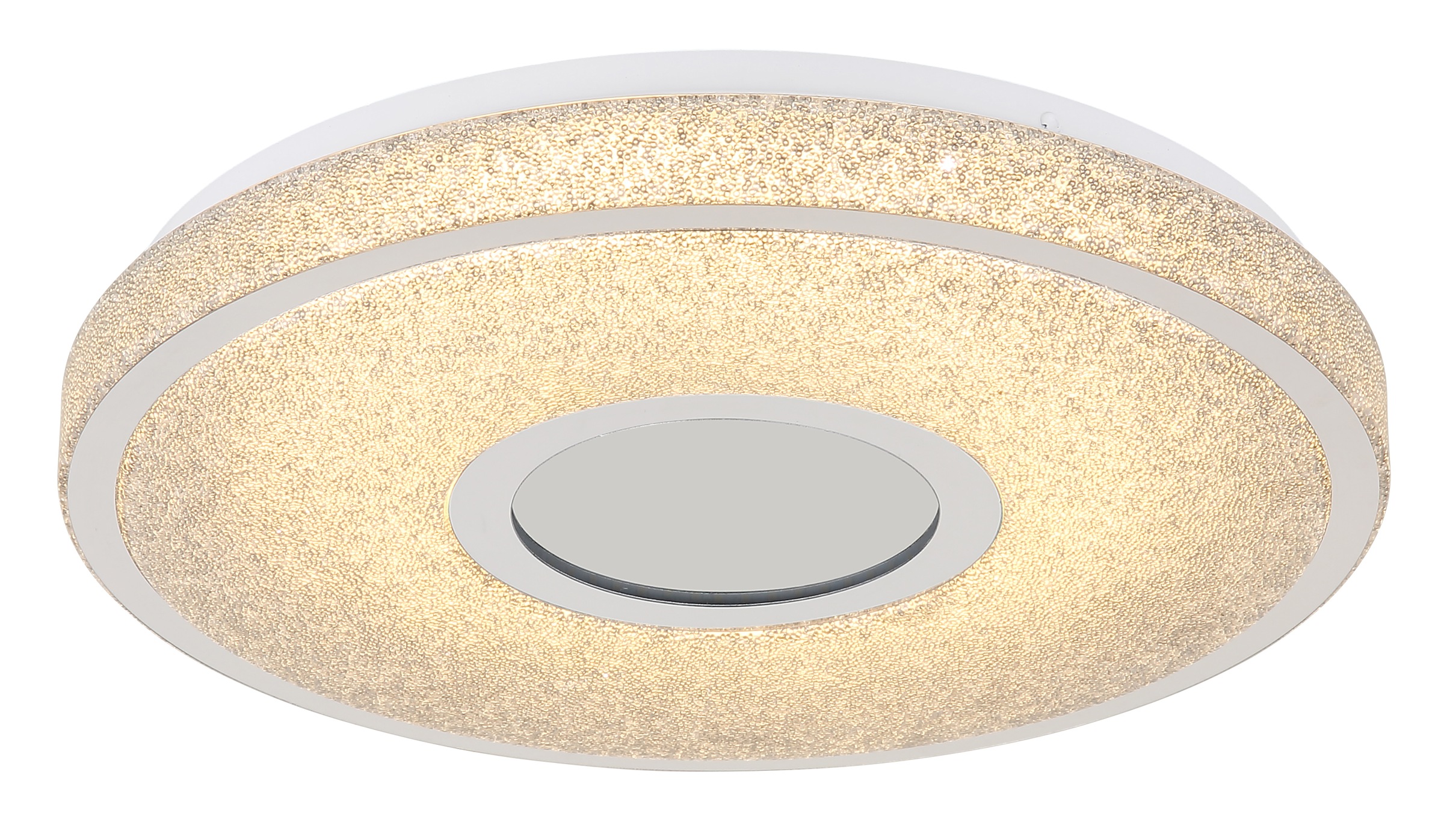 GLOBO LIGHTING LED Deckenleuchte »ASTANIA«, Leuchtmittel LED-Modul | LED fest integriert, Deckenlampe/rund/Wohnzimmer/Schlafzimmer/elegant