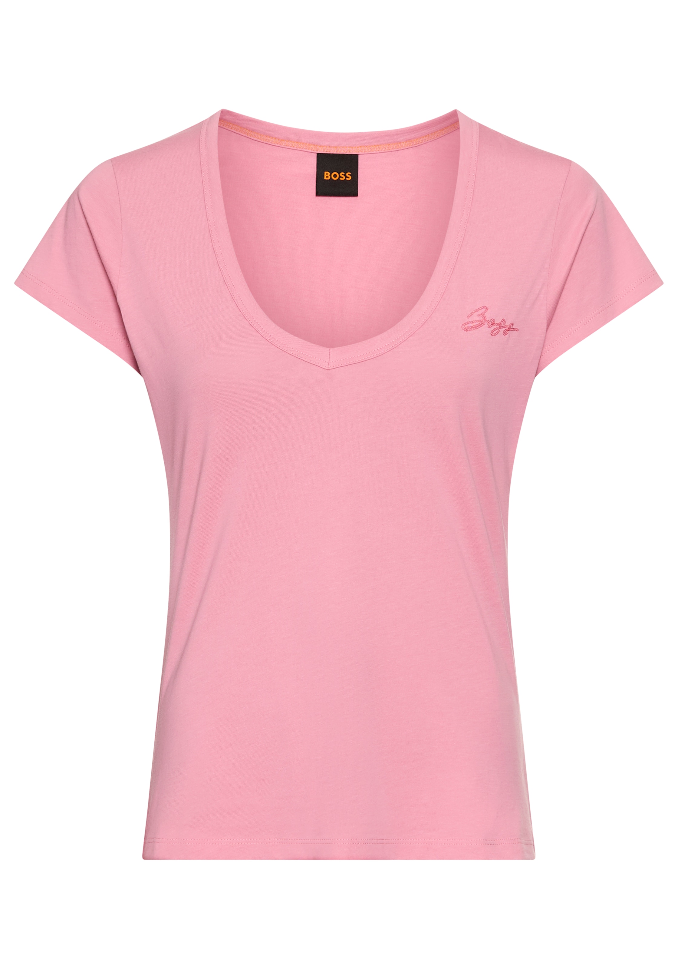 BOSS ORANGE V-Shirt "C Eslane 4", mit Logoschriftzug günstig online kaufen