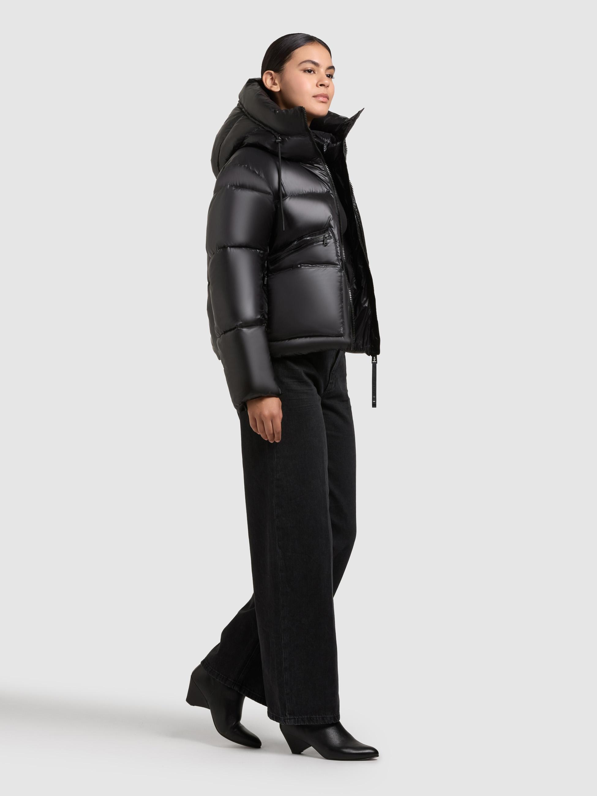 khujo Winterjacke »Luna« mit Kapuze Warm gefütterte Steppjacke mit Kapuze