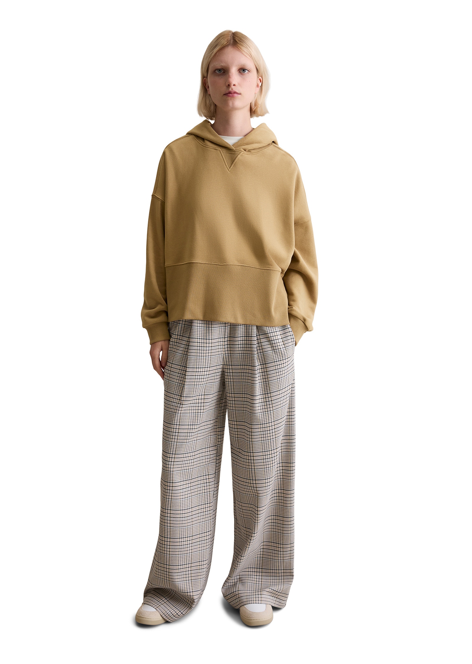 Marc O'Polo DENIM Sweatshirt »mit breitem Rippbund«
