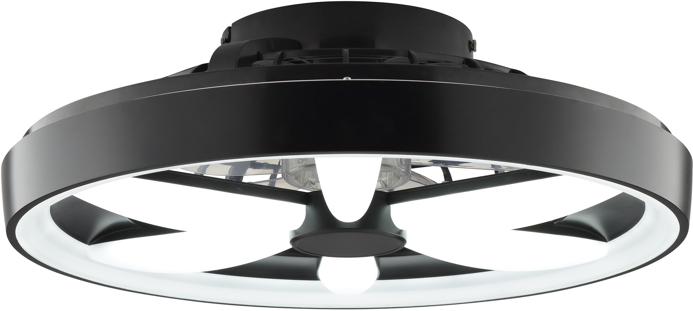 Hanseatic LED Deckenleuchte »DLV2205«, 1 flammig, Leuchtmittel LED-Modul | LED fest integriert, LED Ventilator, Ø 48 cm, 6400 lm, dimmbar, Fernbedienung