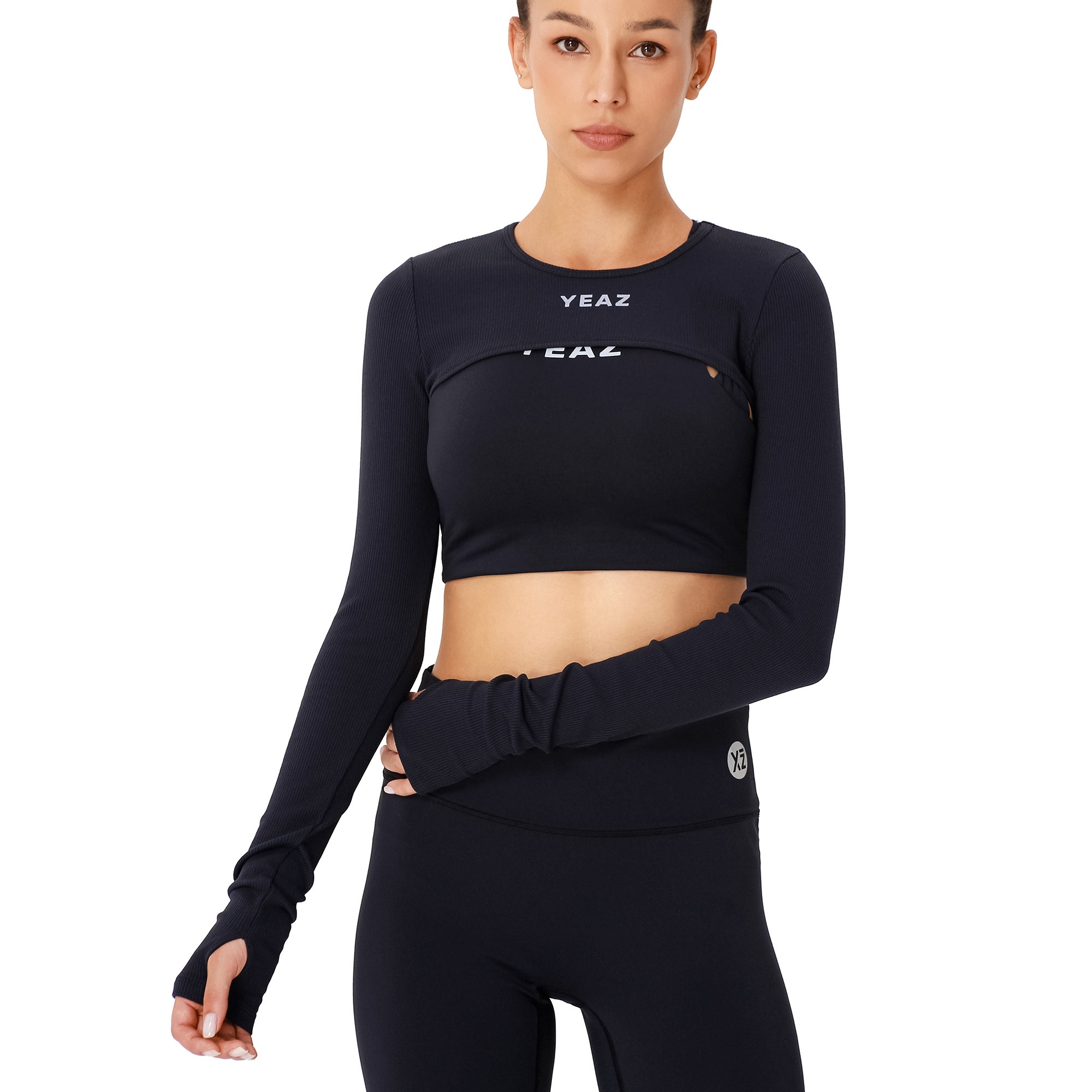 YEAZ Sporttop »Super Crop Top TRUTH«