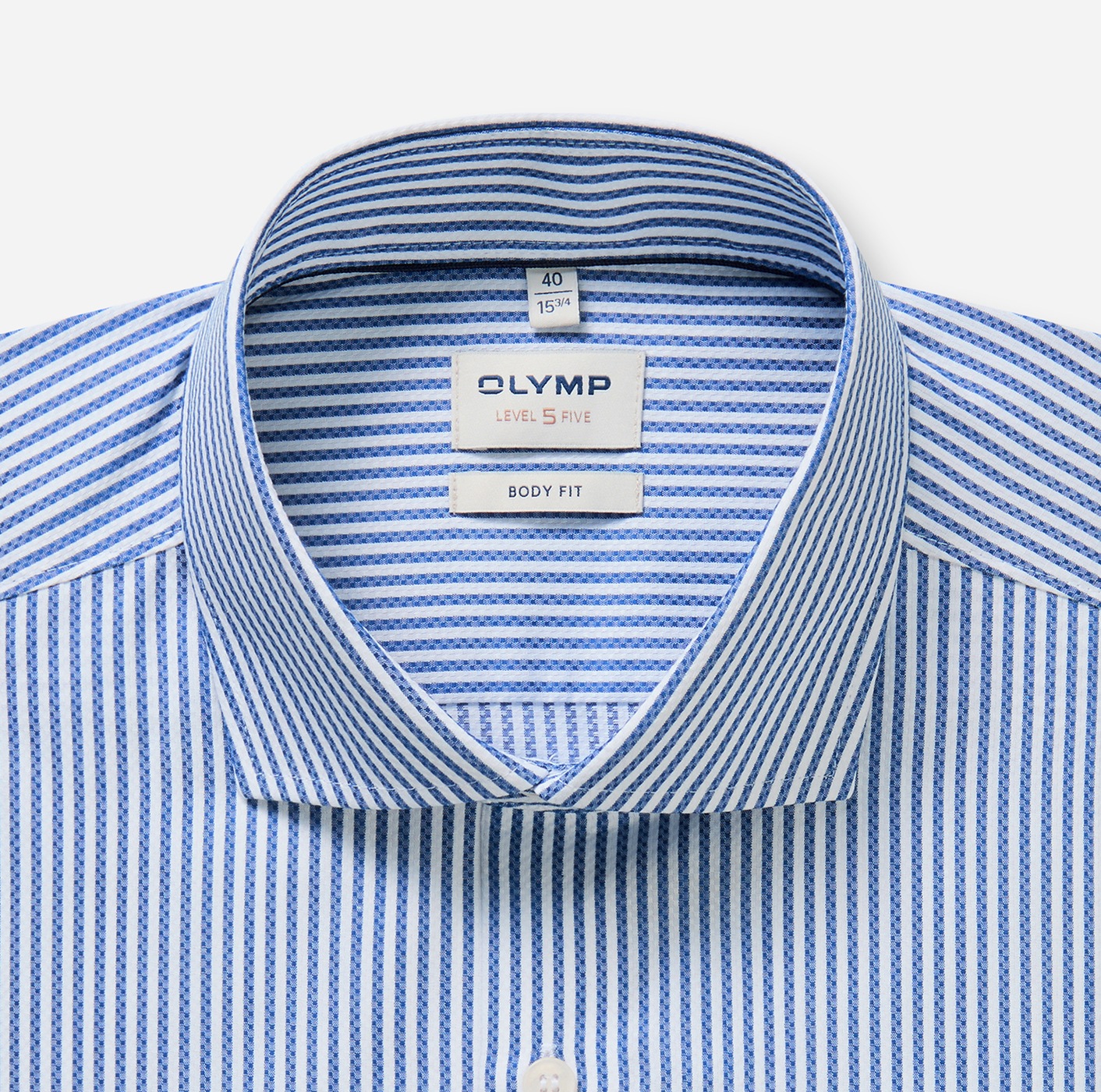 Thumbnail - OLYMP Businesshemd "Level Five body fit" modisch gestreift