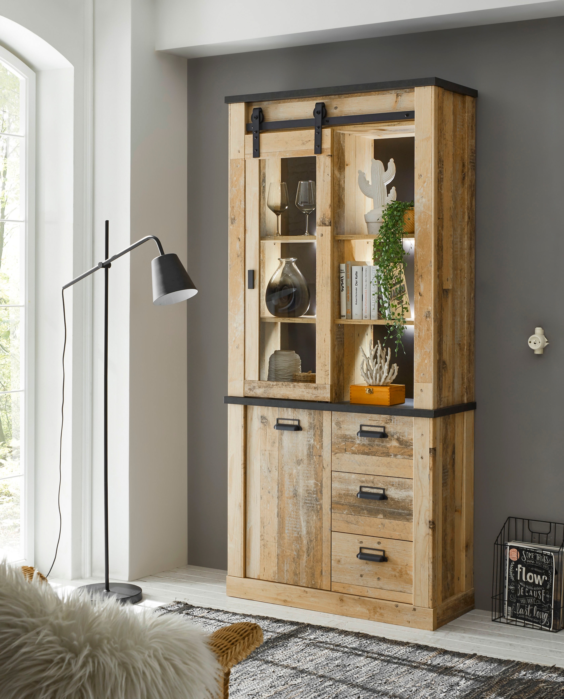 »SHERWOOD«, 93 ca. BAUR affaire | cm Vitrine Breite Home