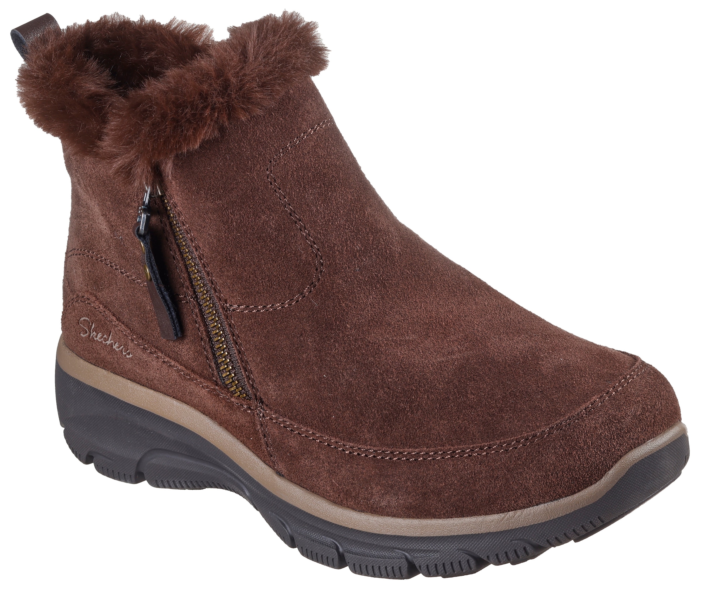 Skechers Winterboots "EASY GOING-COOL ZIP" Winterschuh, Reißverschlussstief günstig online kaufen