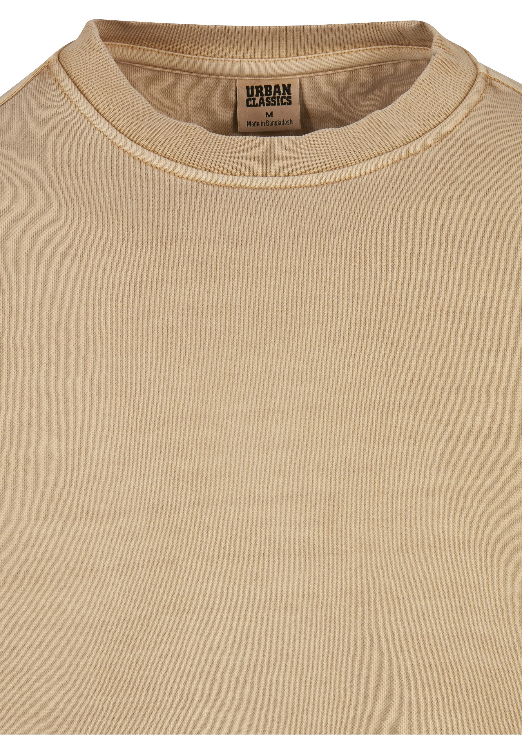 URBAN CLASSICS Sweater »Urban Classics Herren Heavy Terry Garment Dye Crew«, 1 Stk.
