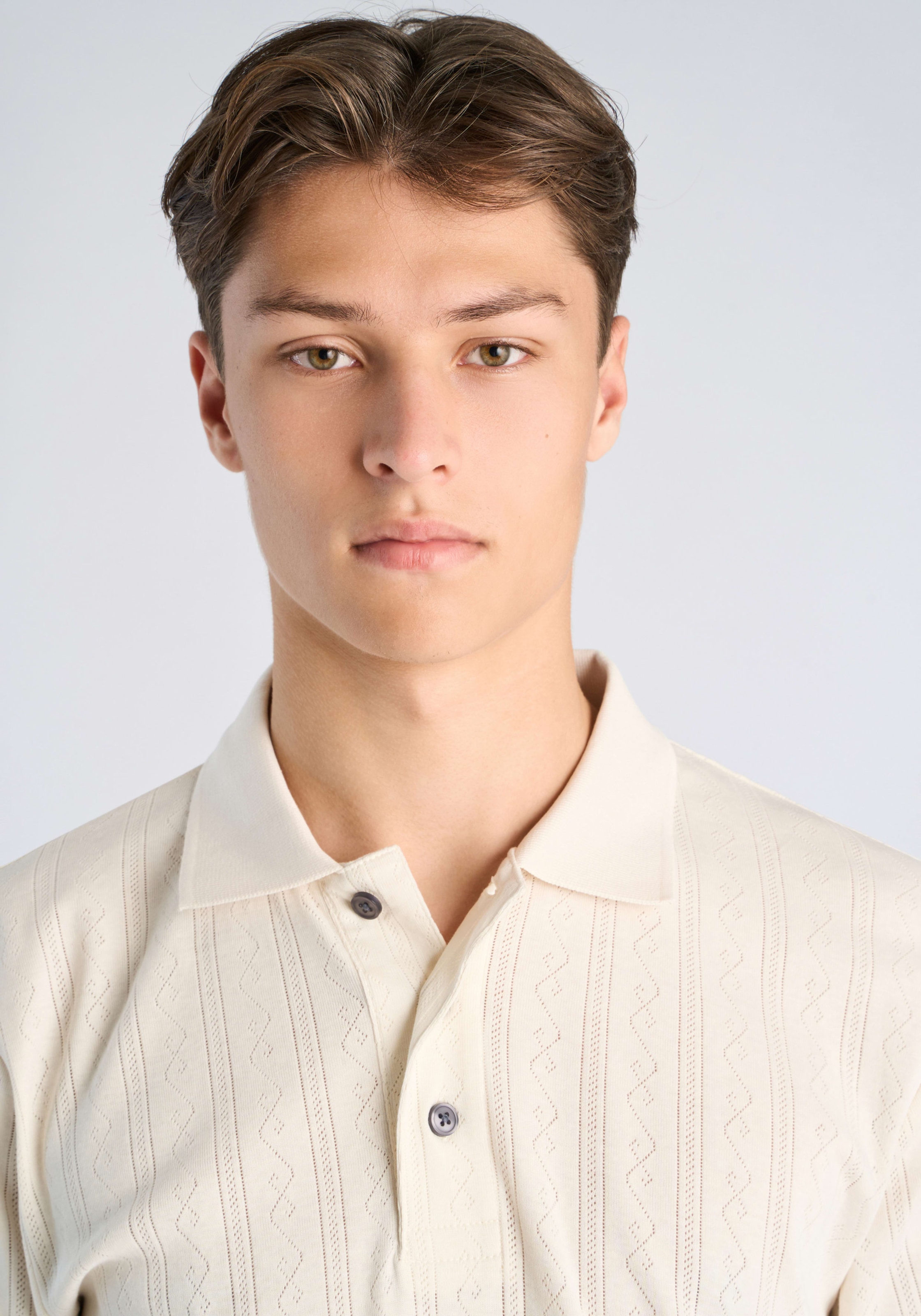 LINDBERGH Poloshirt Sommer-Polo mit feiner Strickstruktur