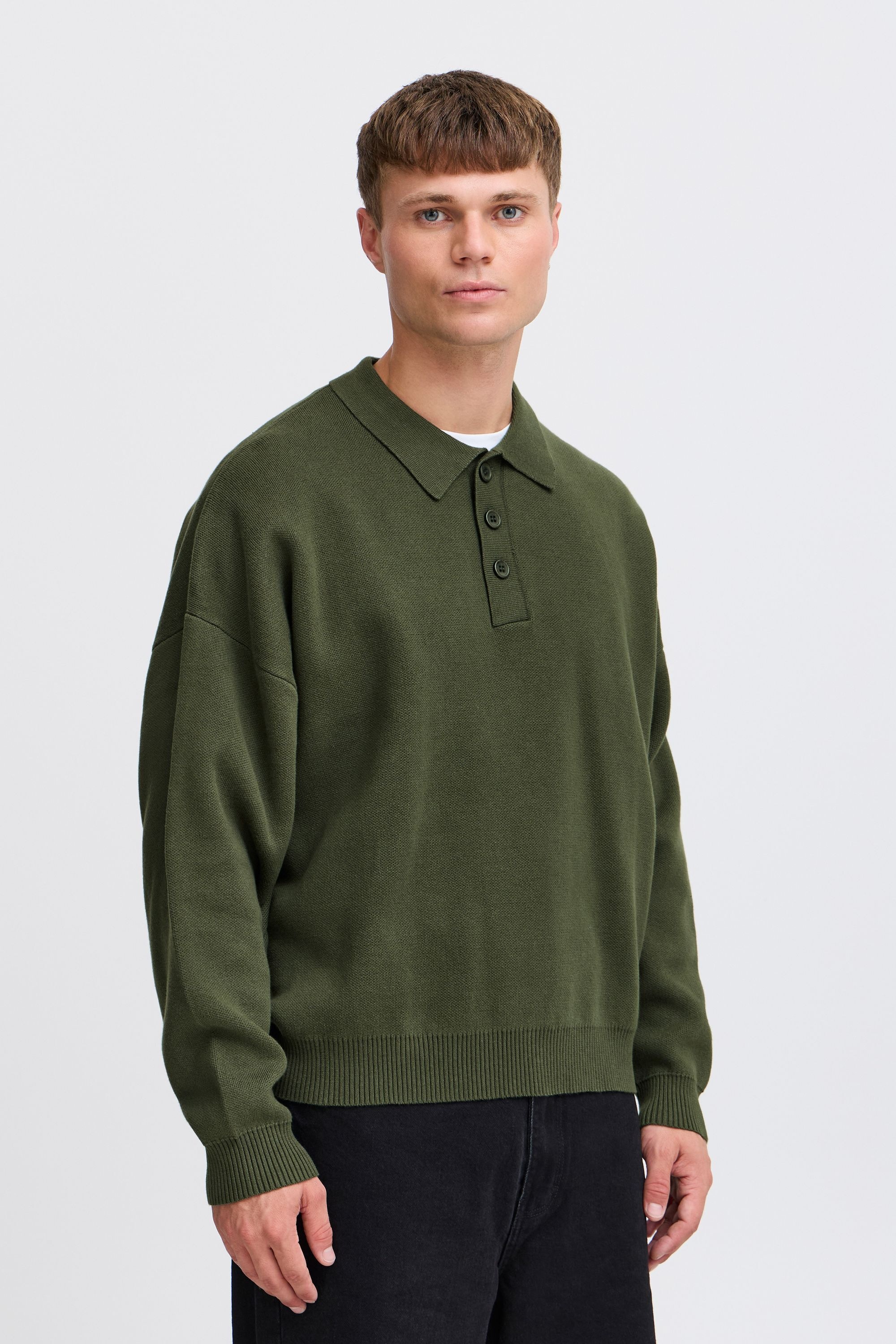 !Solid Strickfleece-Pullover »Strickpullover SDNAHIM«