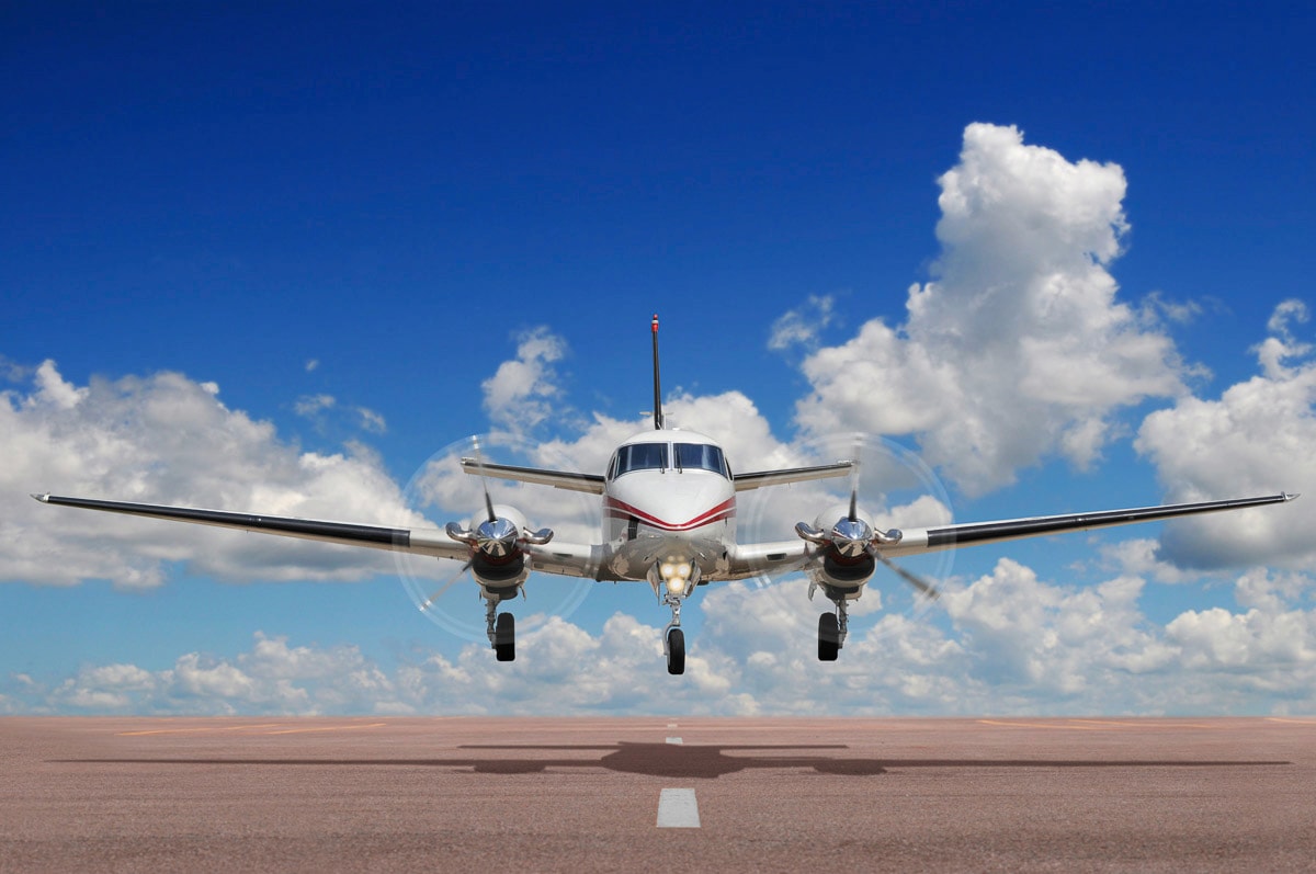 Papermoon Fototapete "Flugzeug" günstig online kaufen