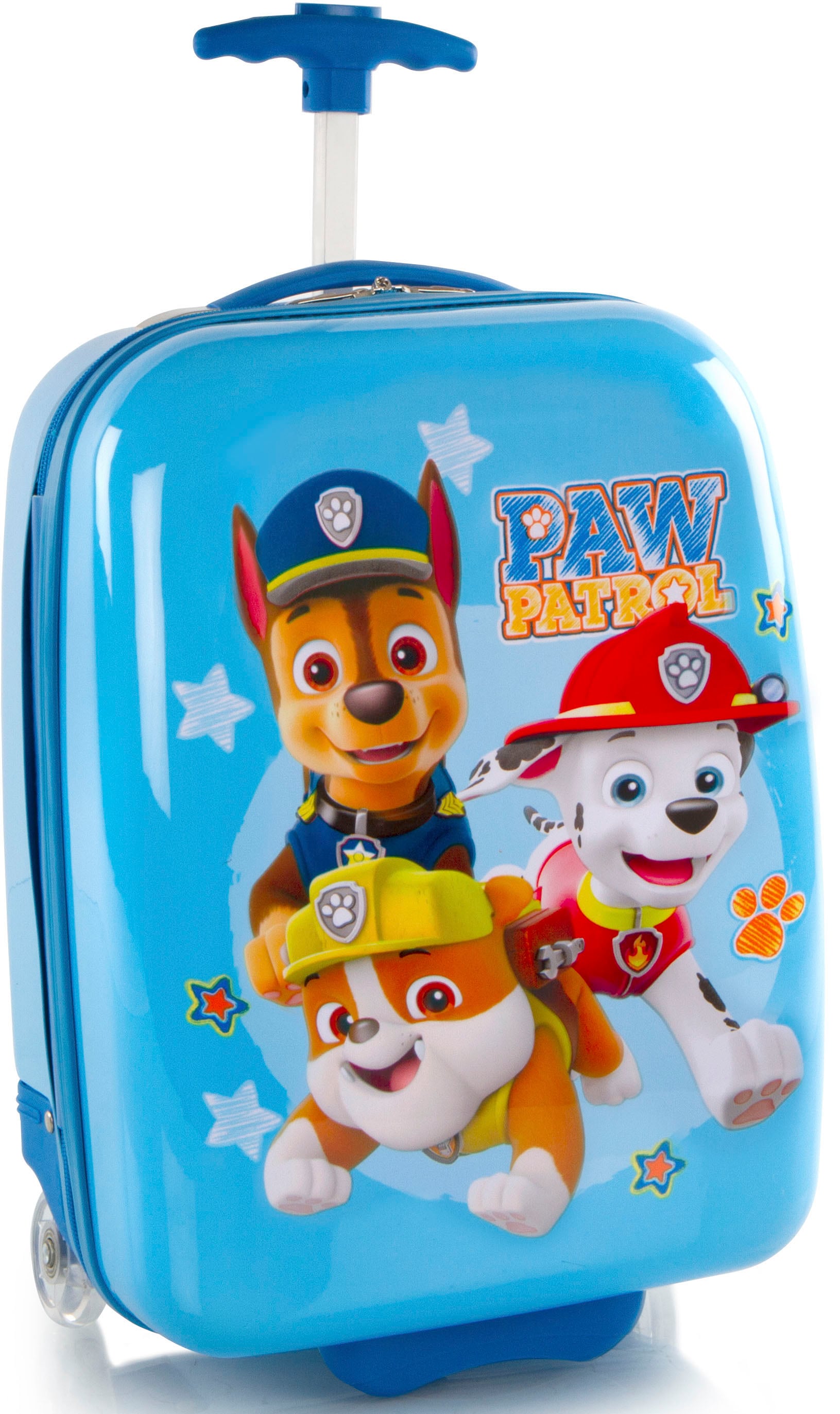 Heys Kinderkoffer "Paw Patrol blau, 46 cm", 2 Rollen, Kindertrolley Kinderreisegepäck Handgepäck-Koffer
