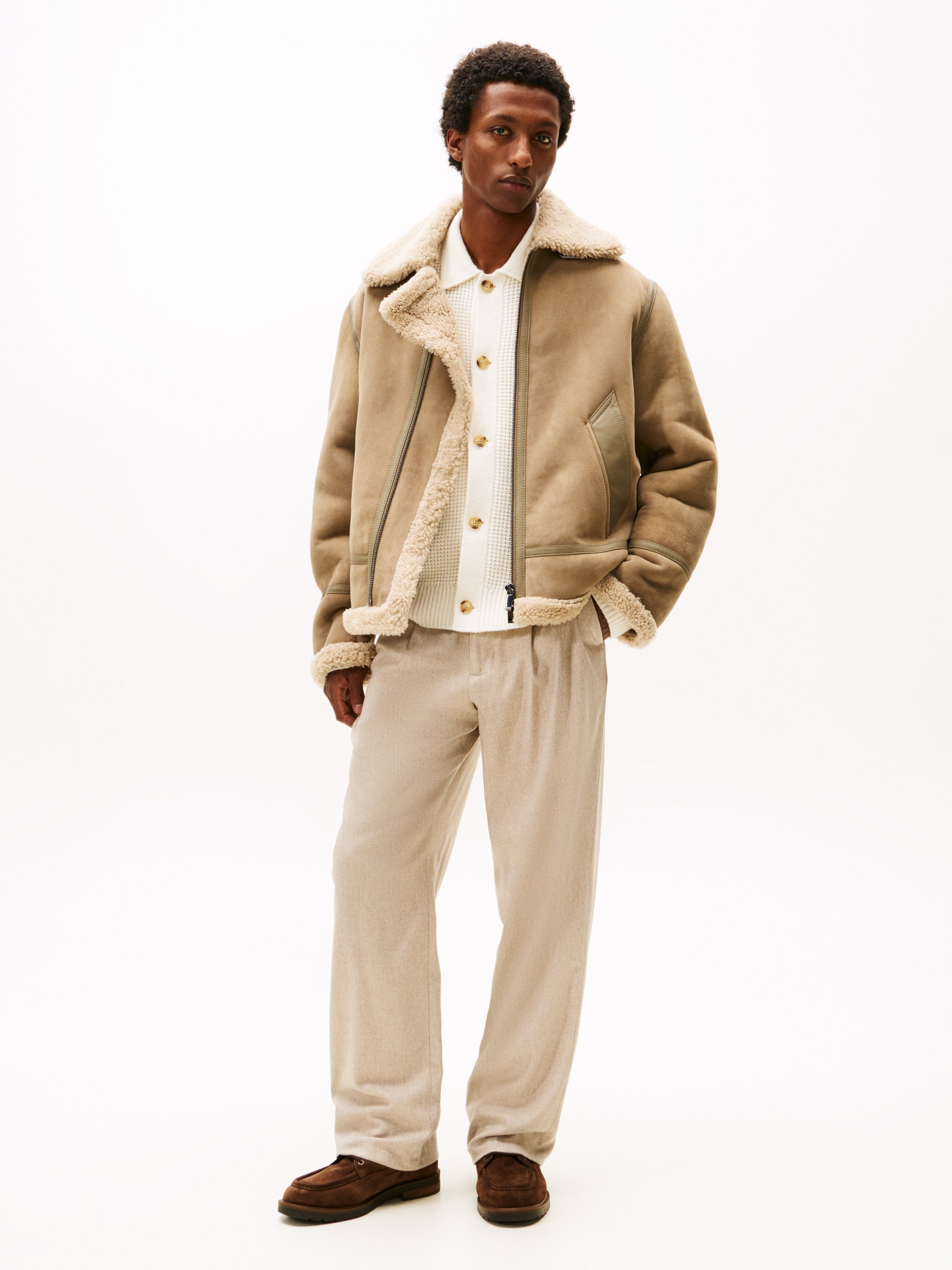 Tommy Hilfiger Schnürboots »CLEATED HILFIGER W SDE MOC BOOT«  , Schnürstiefelette mit modischer Mokassinnaht